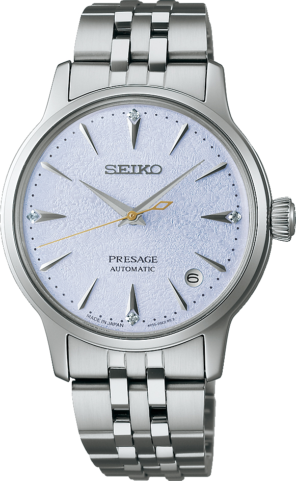 Presage Cocktail Time Frozen Skydiving Seiko SRPL61J1 