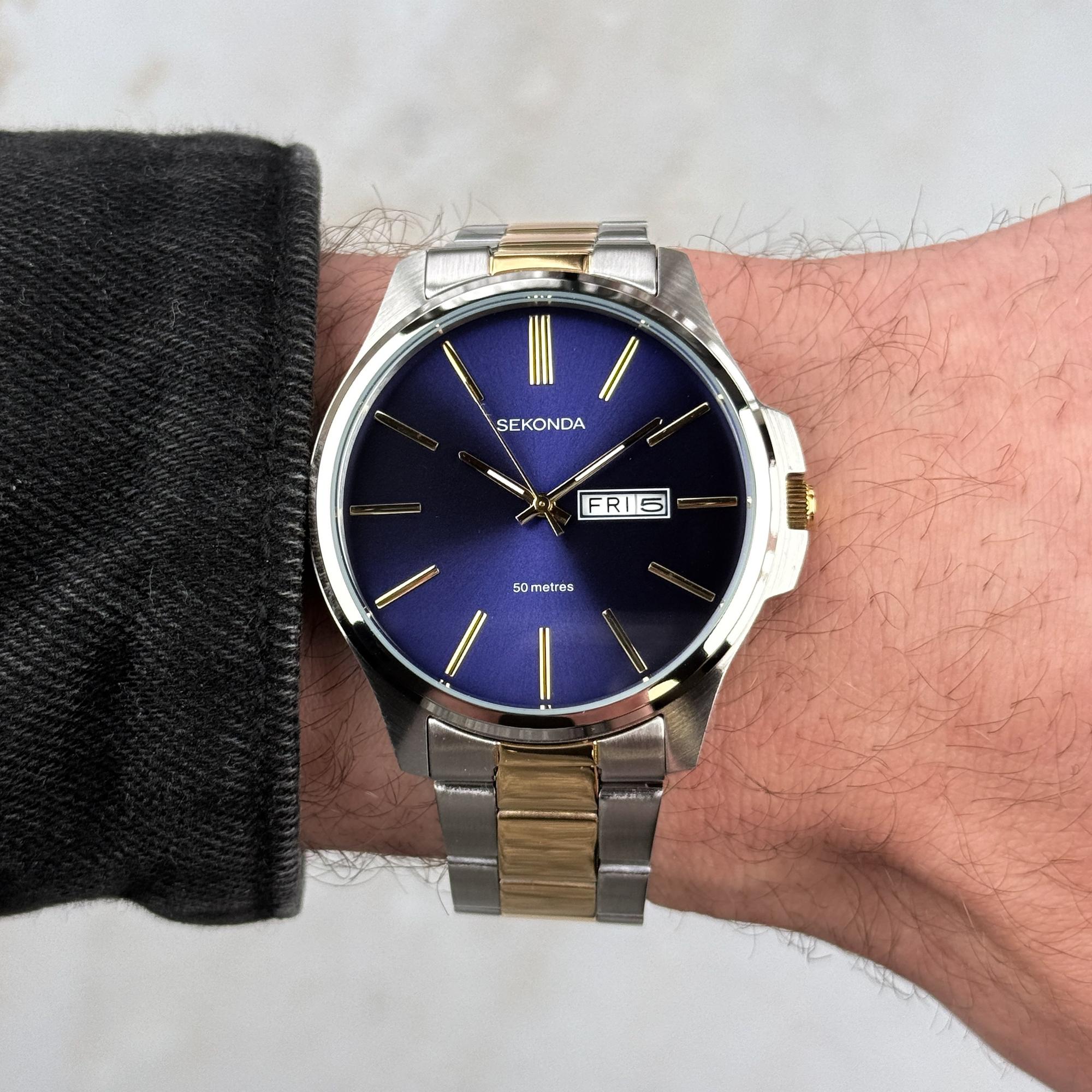 Sekonda 1440 Classic Classic klasyczny zegarek srebrny