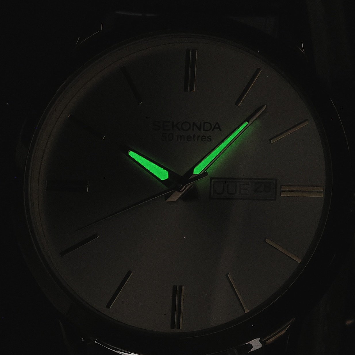 Sekonda 1838 zegarek złoty klasyczny Classic pasek