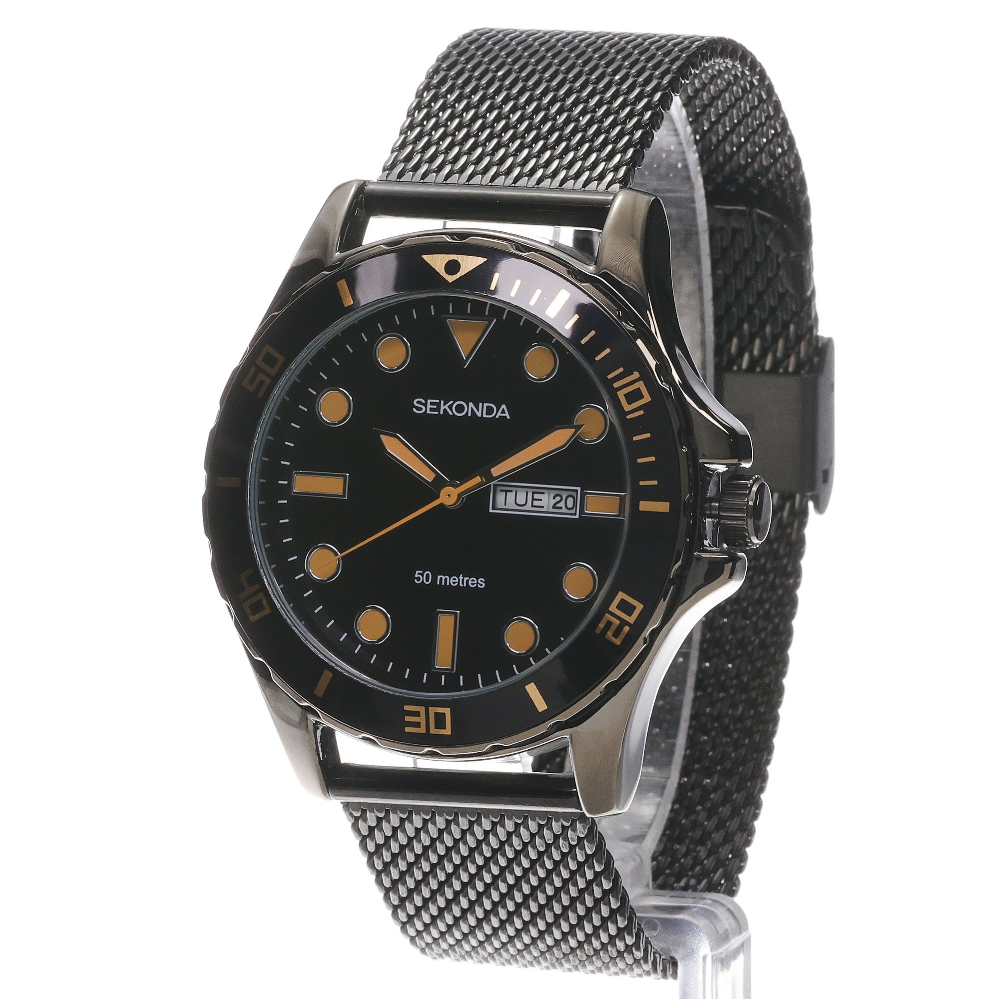 Sekonda 1872 Classic zegarek męski klasyczny mineralne - miniatura 2