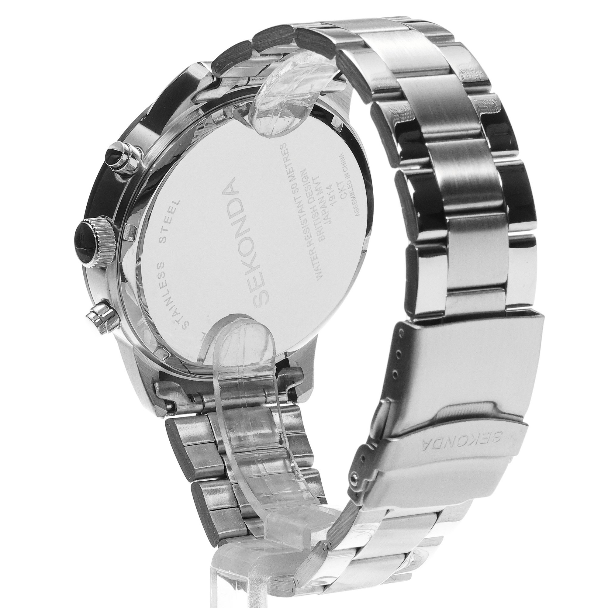 Sekonda 1914 zegarek Chronograph z chronograf - miniatura 4