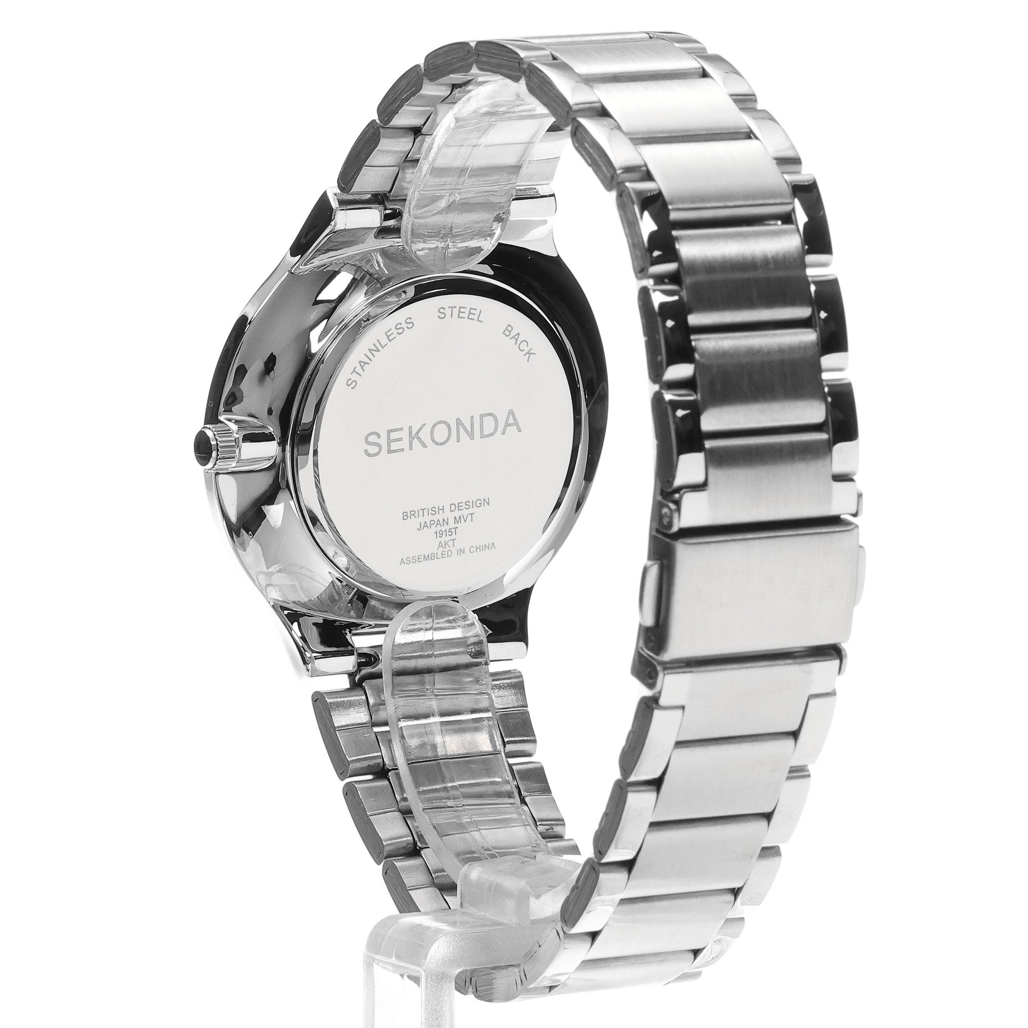 Sekonda 1915 Classic Classic klasyczny zegarek srebrny