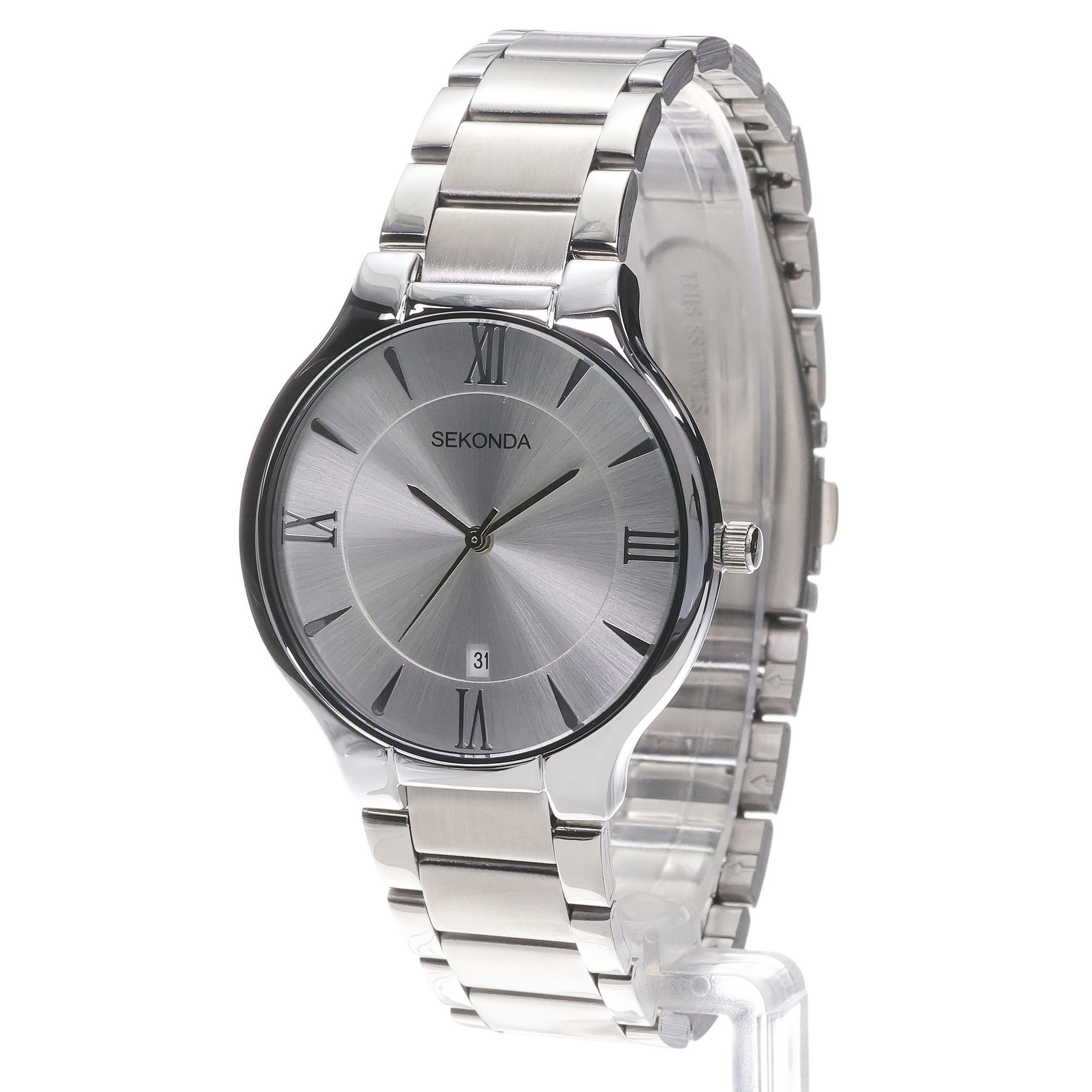 Sekonda 1915 zegarek męski klasyczny Classic bransoleta