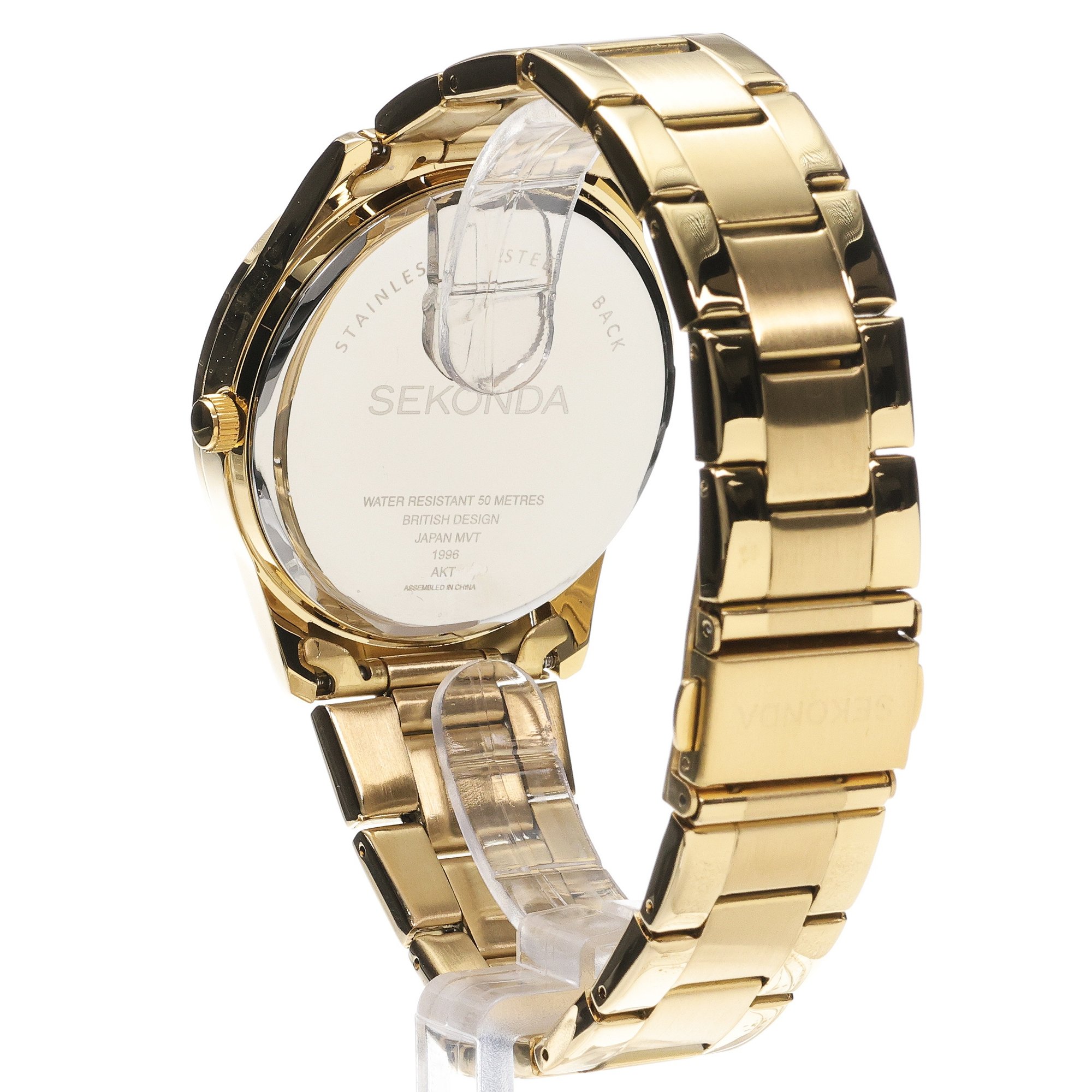Sekonda 1996 Classic Classic klasyczny zegarek złoty