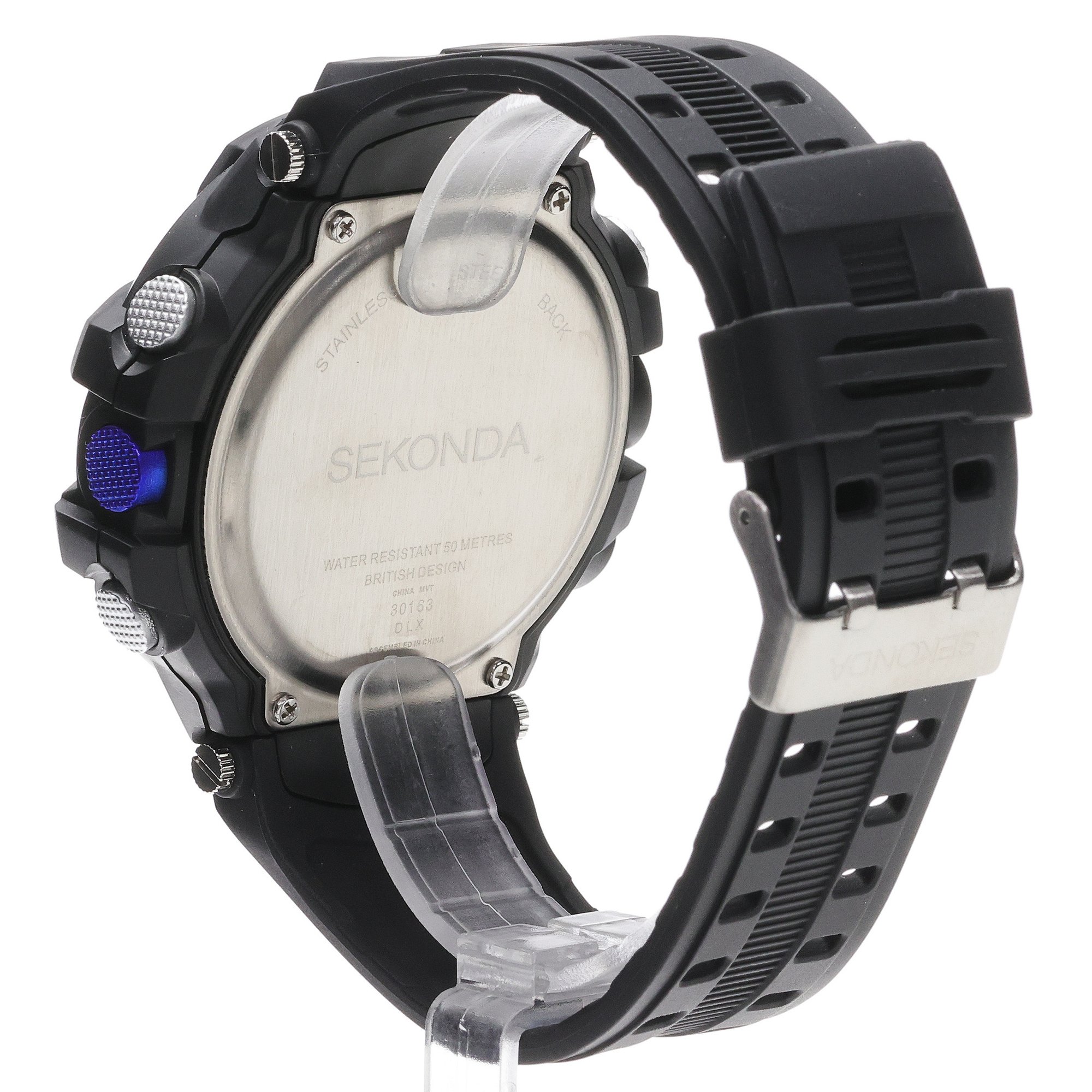 Sekonda 30163 Digital zegarek męski sportowy z tworzywa sztucznego