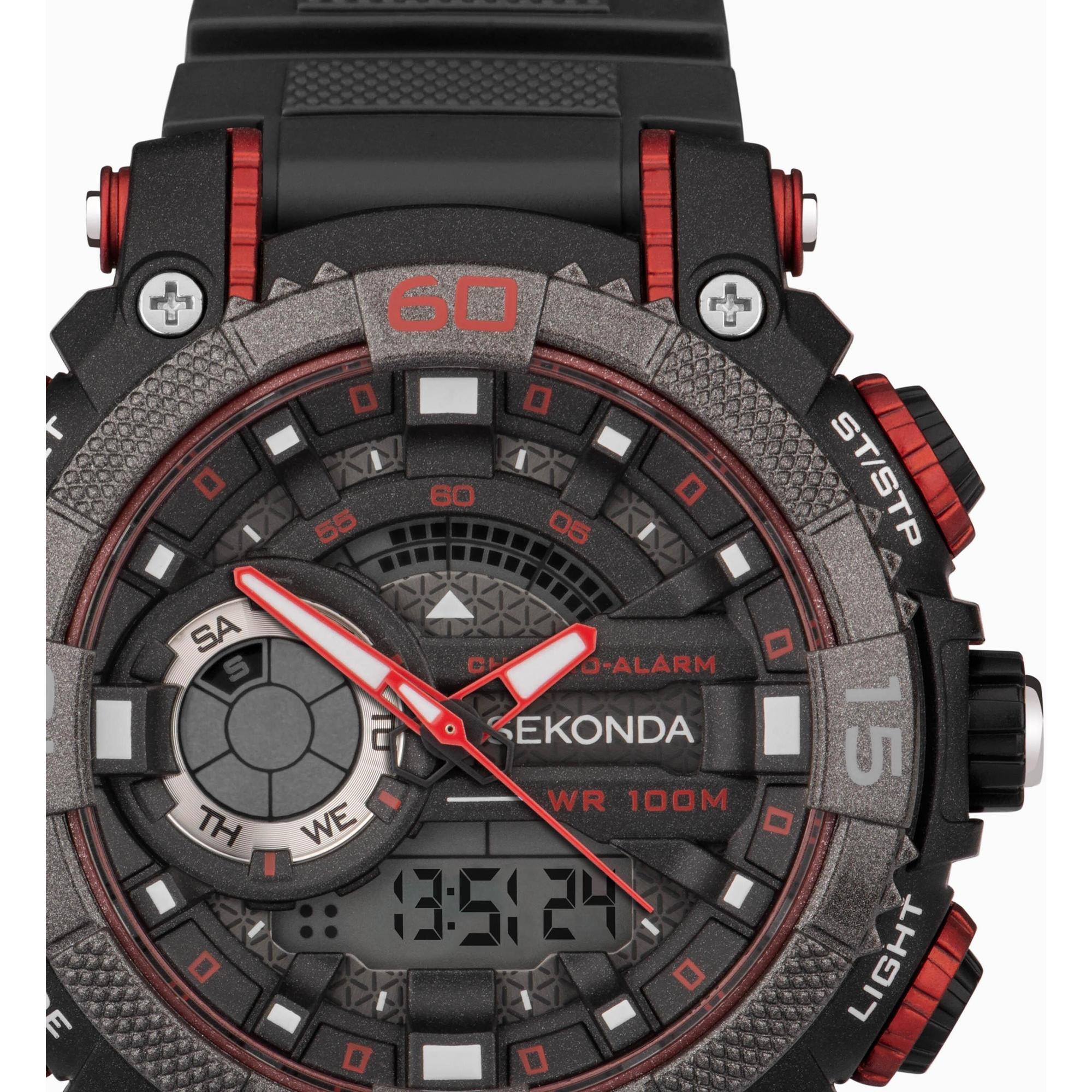 Sekonda 30166 zegarek męski sportowy Digital pasek - miniatura 10