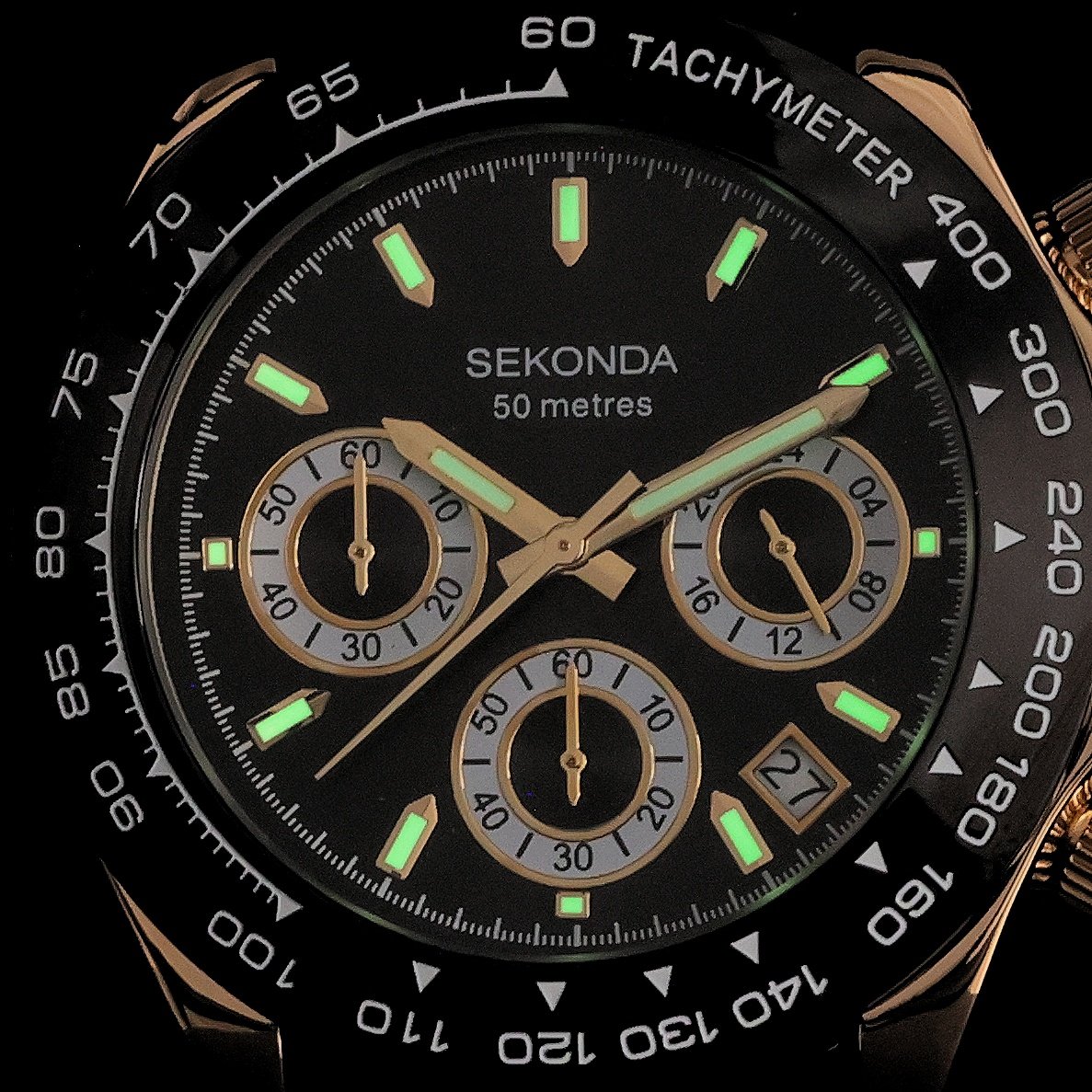 Sekonda 30202 zegarek Chronograph z chronograf