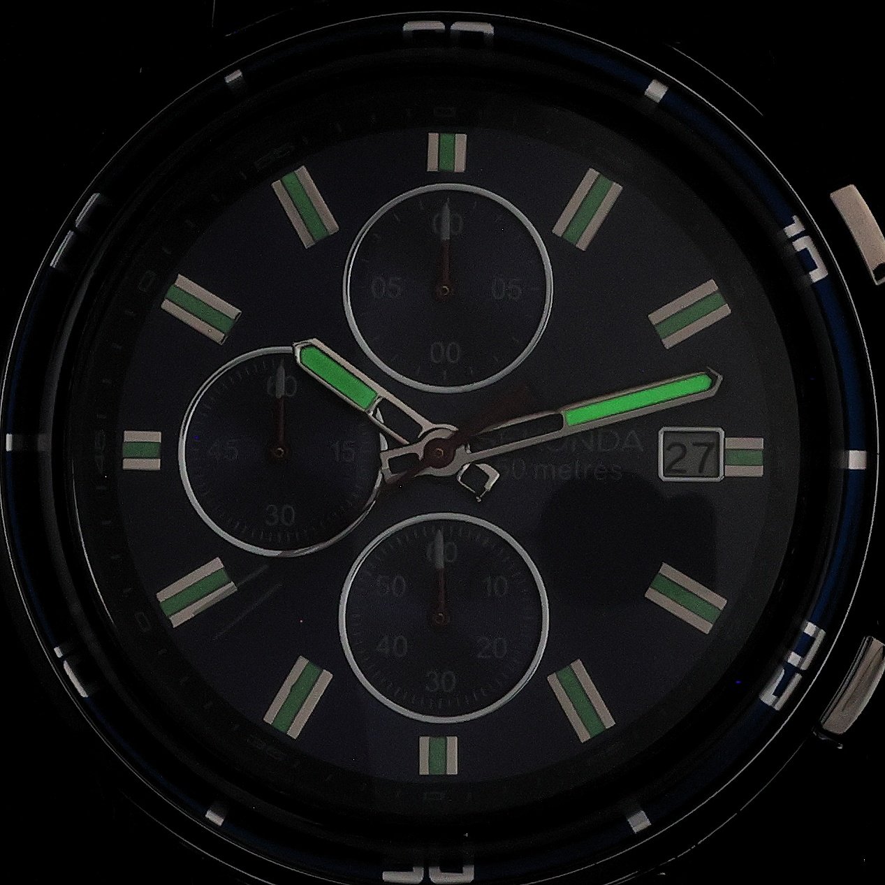 Sekonda 30207 Sports sportowy zegarek srebrny - miniatura 5