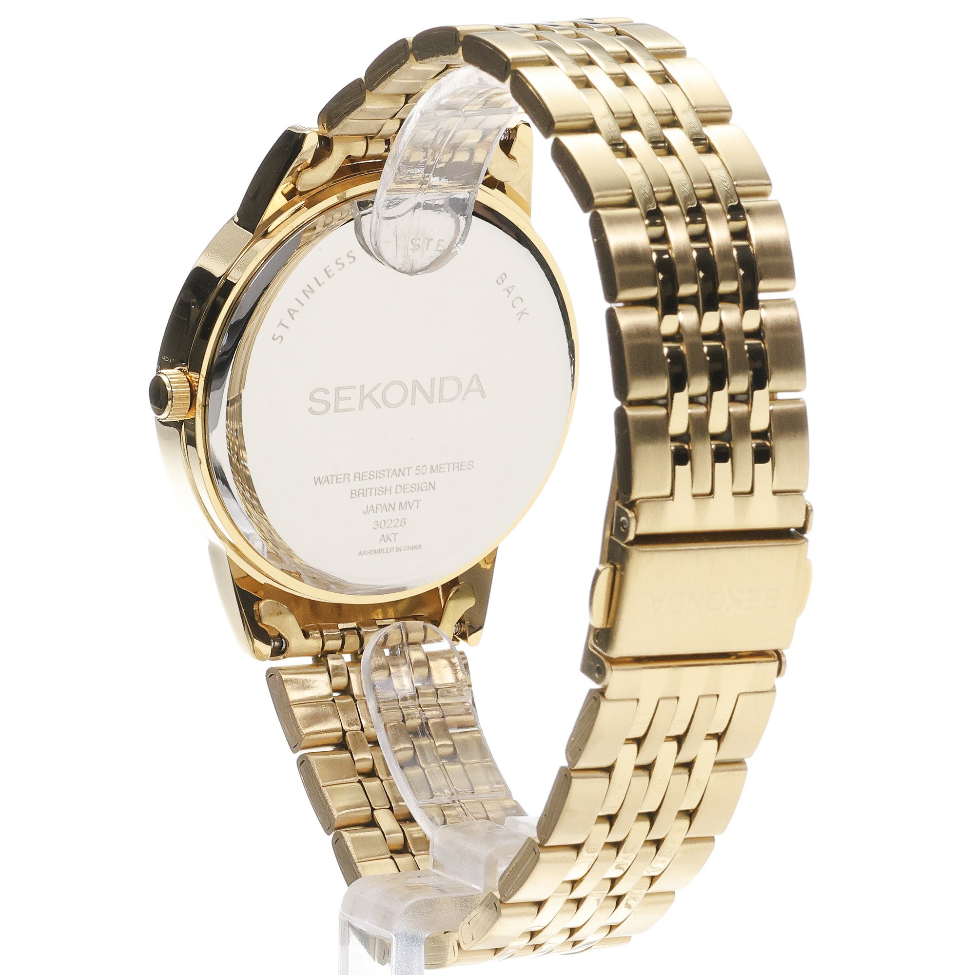 Sekonda 30228 Sekonda Armstrong Moon Phase zegarek męski elegancki mineralne