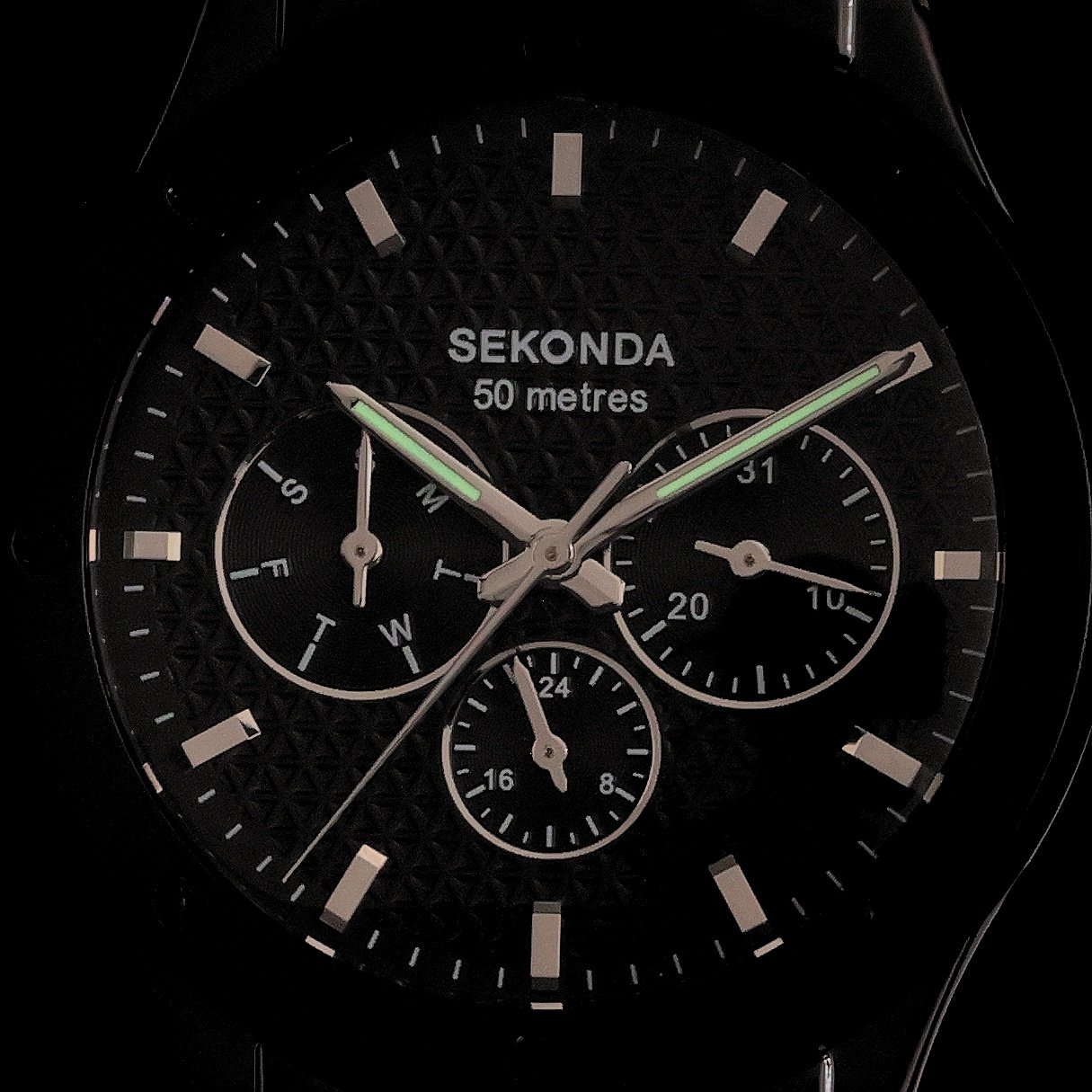 Sekonda 30234 Sports Sports sportowy zegarek czarny