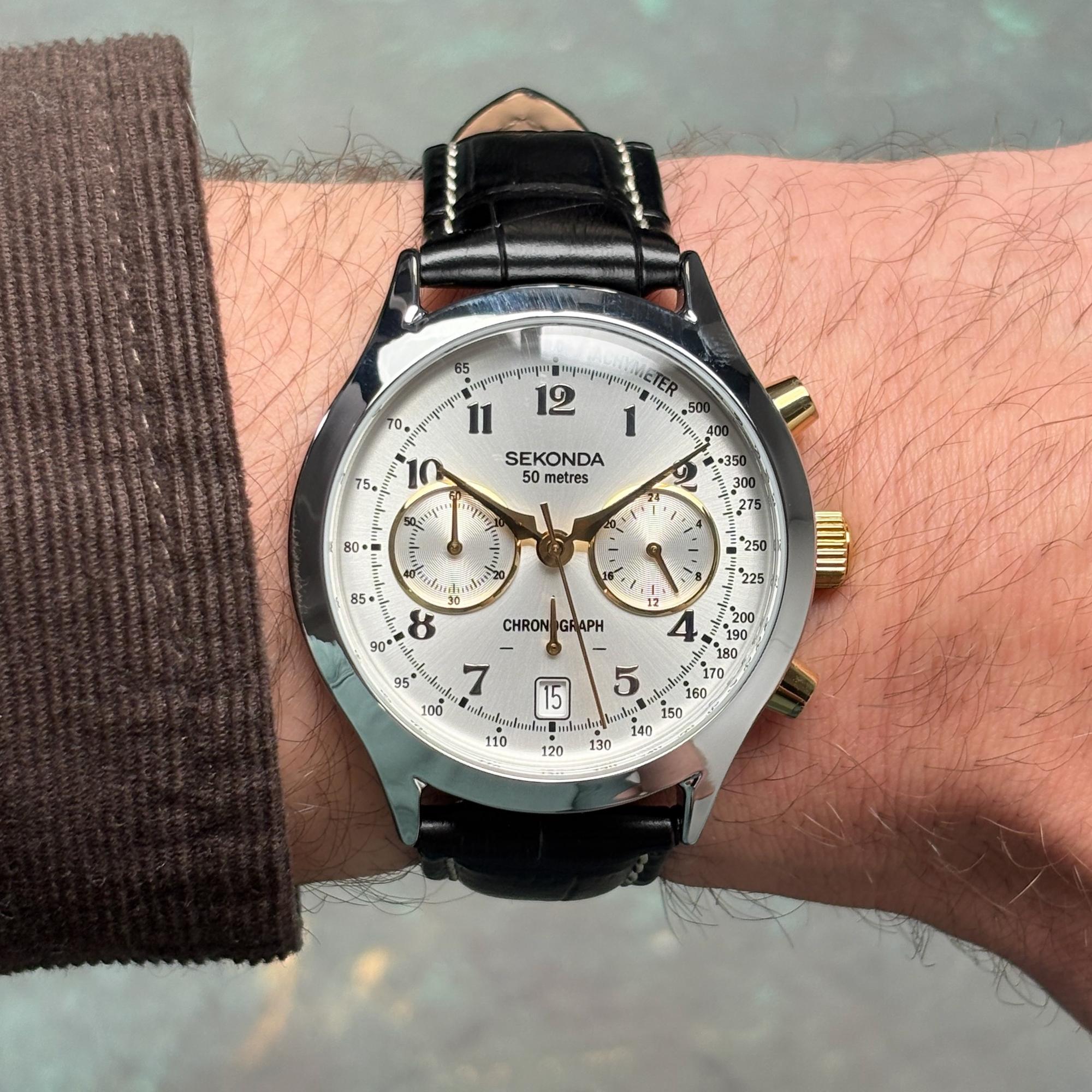 Sekonda 30235 zegarek męski klasyczny Heritage pasek - miniatura 10