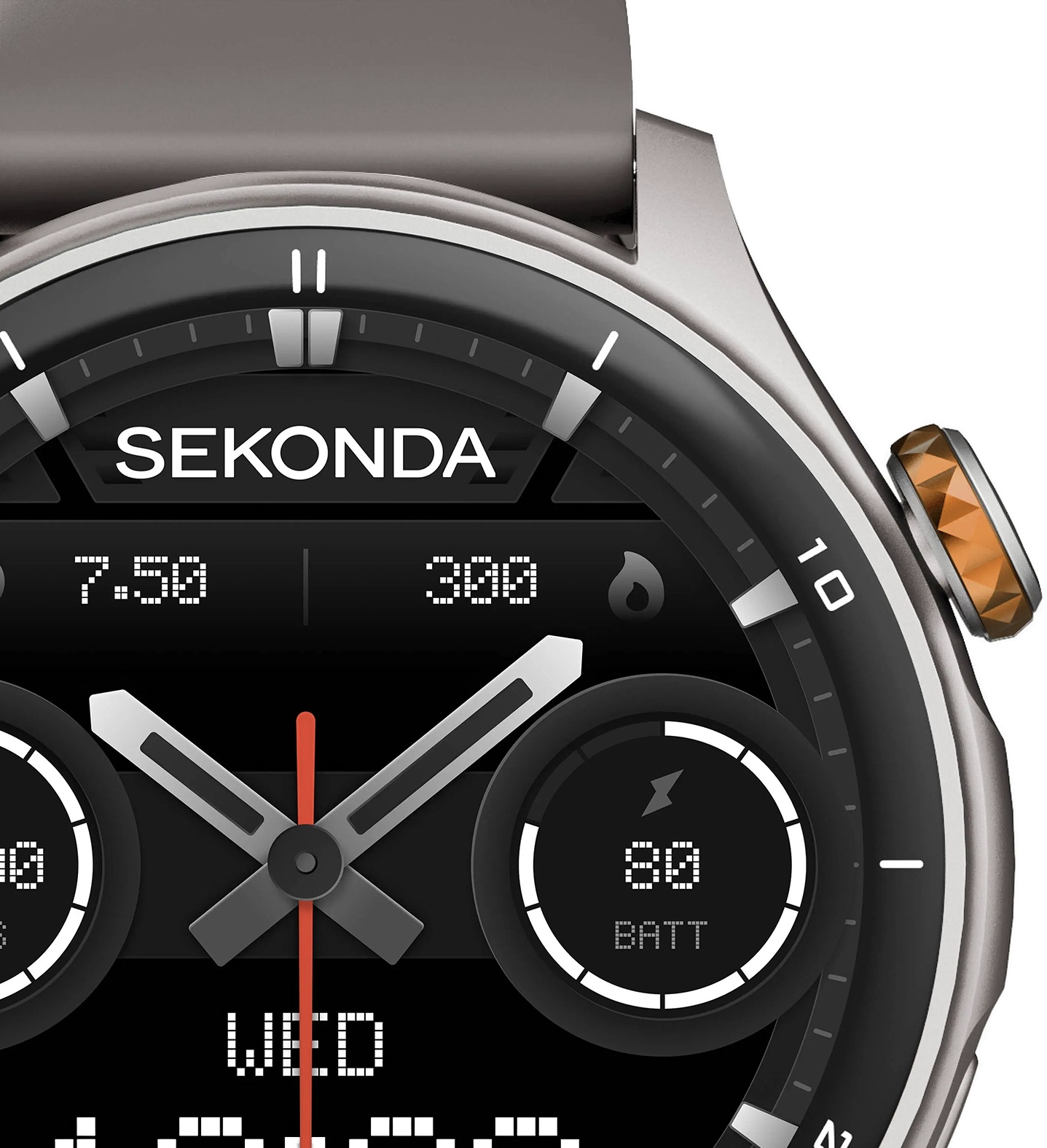 Sekonda 30238 Active Pro Smartwatch sportowy zegarek srebrny - miniatura 4