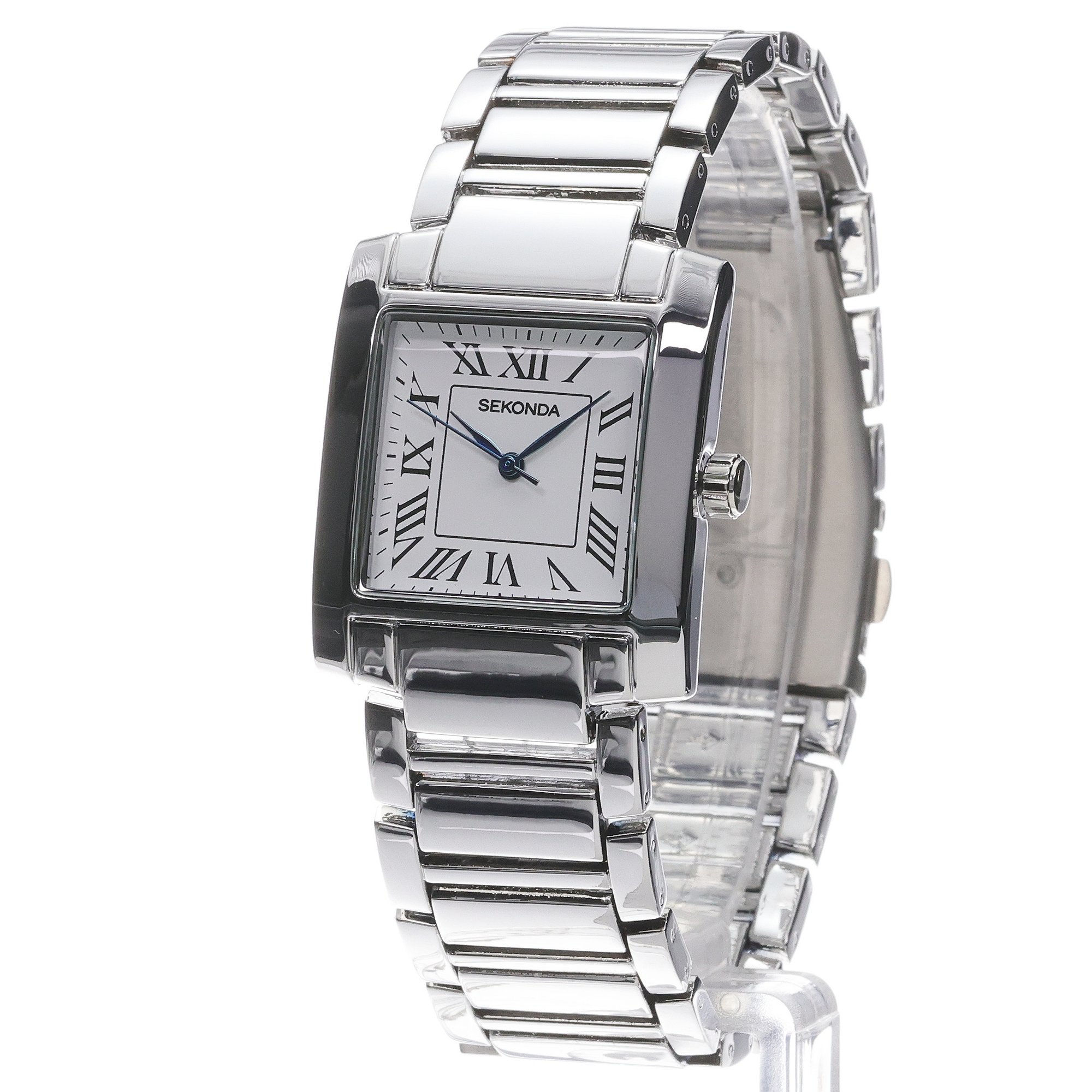 Sekonda 30243 Classic Classic klasyczny zegarek srebrny - miniatura 2
