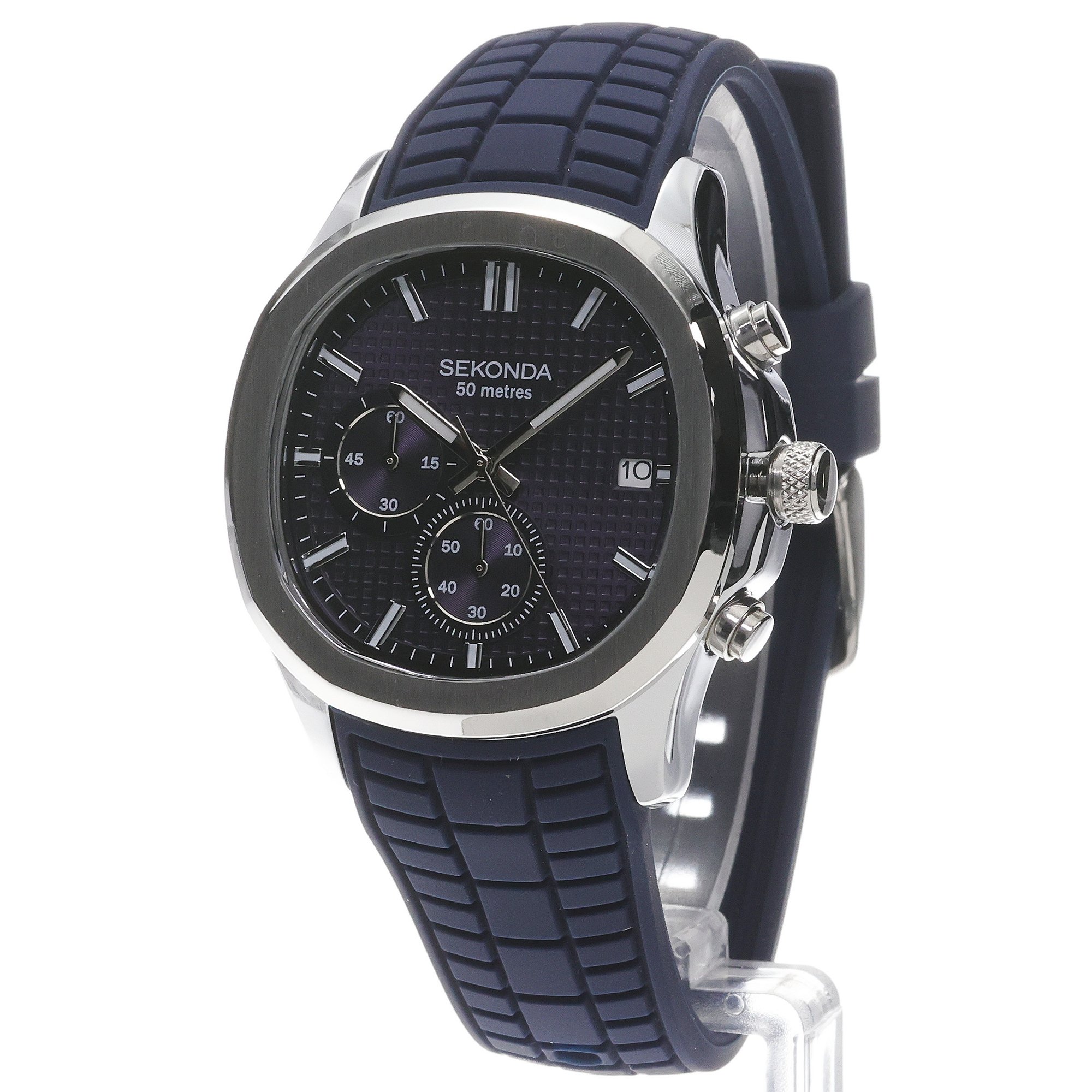 Sekonda 30276 Octaire Sekonda sportowy zegarek srebrny