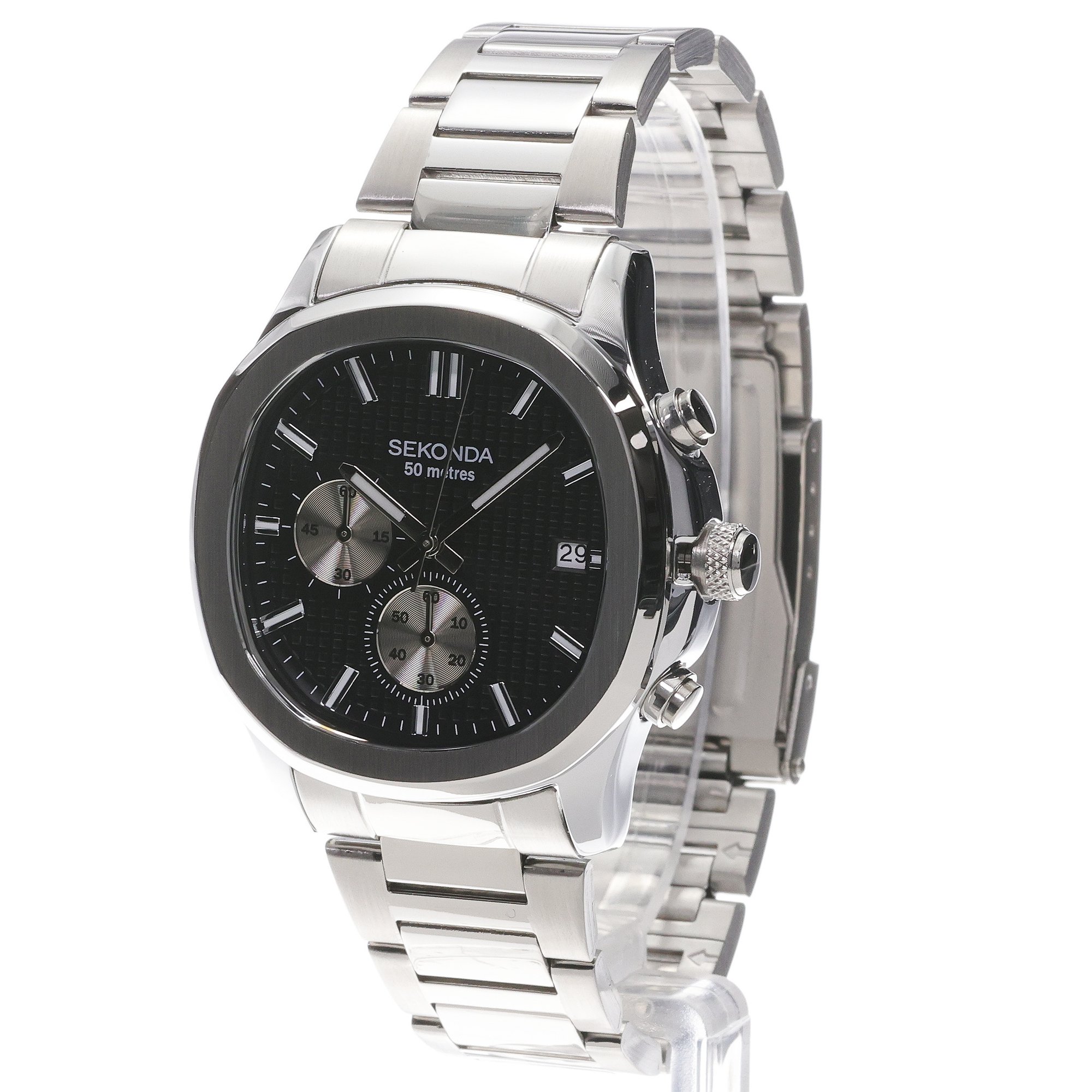 Sekonda 30278 Sekonda Octaire zegarek męski klasyczny mineralne - miniatura 2
