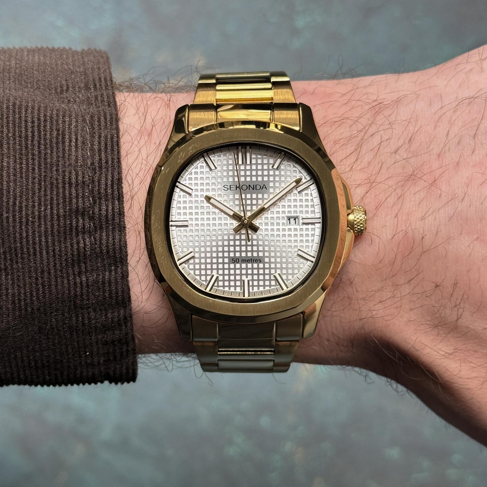 Sekonda 30283 zegarek męski klasyczny Classic bransoleta - miniatura 9