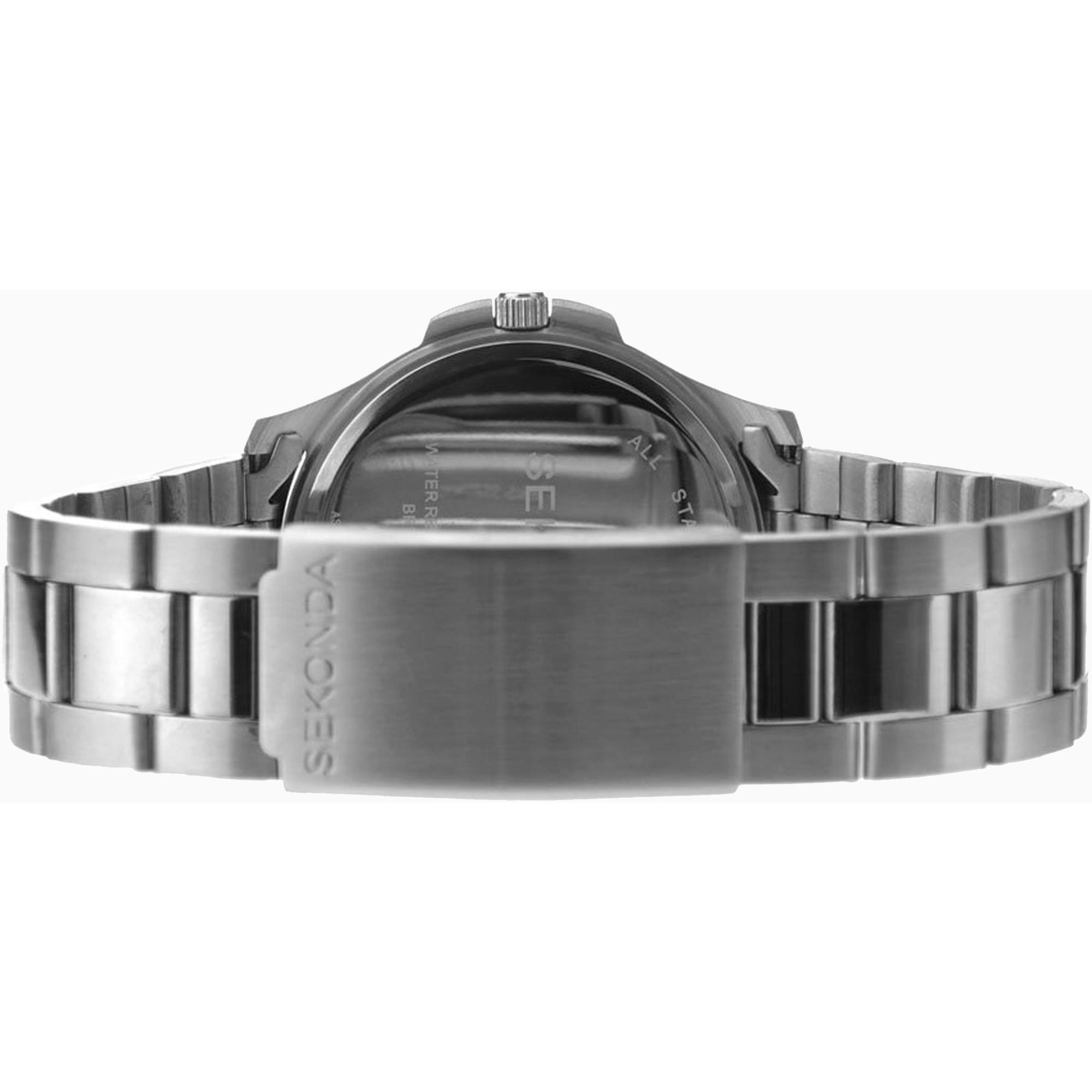 Sekonda 3381 męski zegarek Classic bransoleta