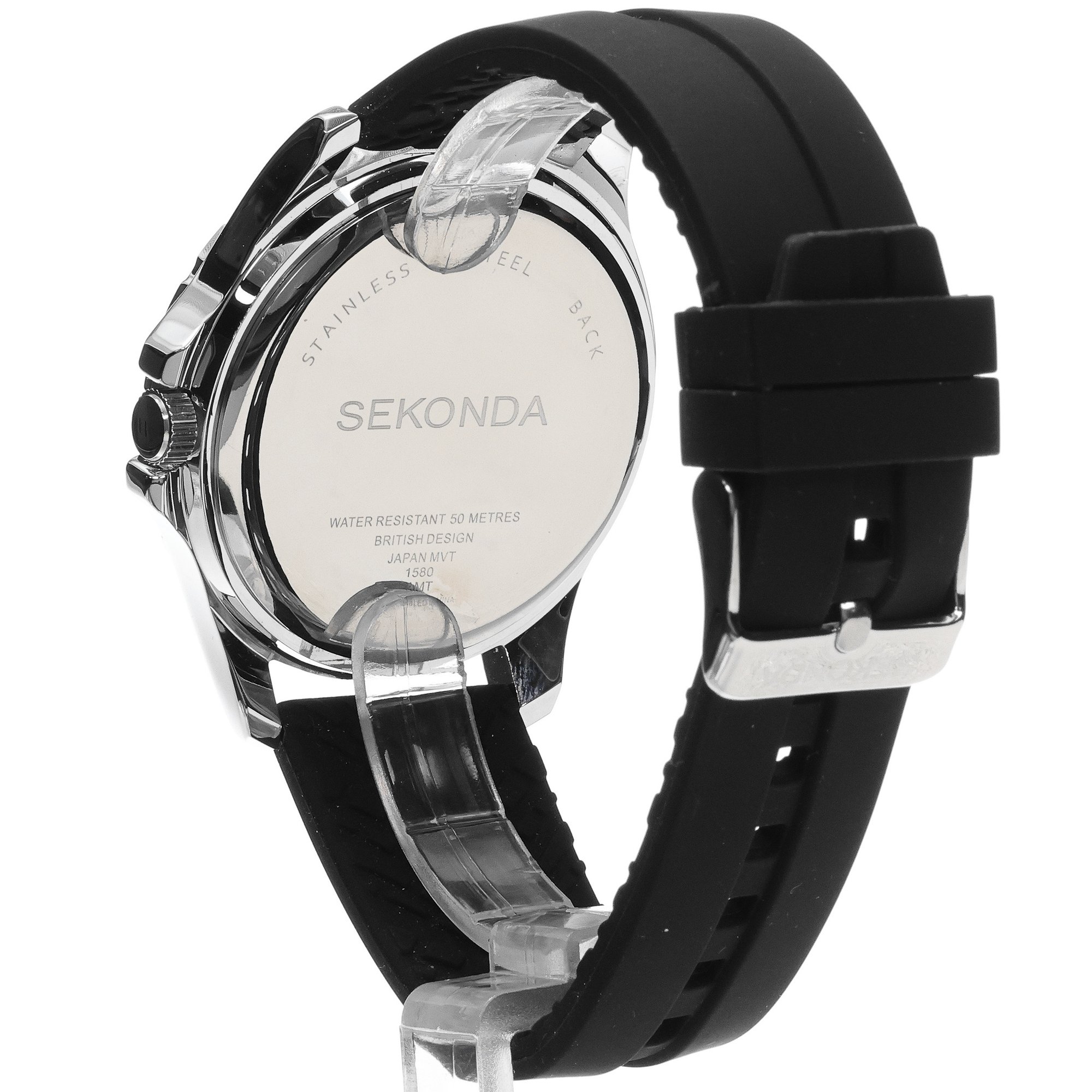 Sekonda 39032 męski zegarek Classic pasek - miniatura 4