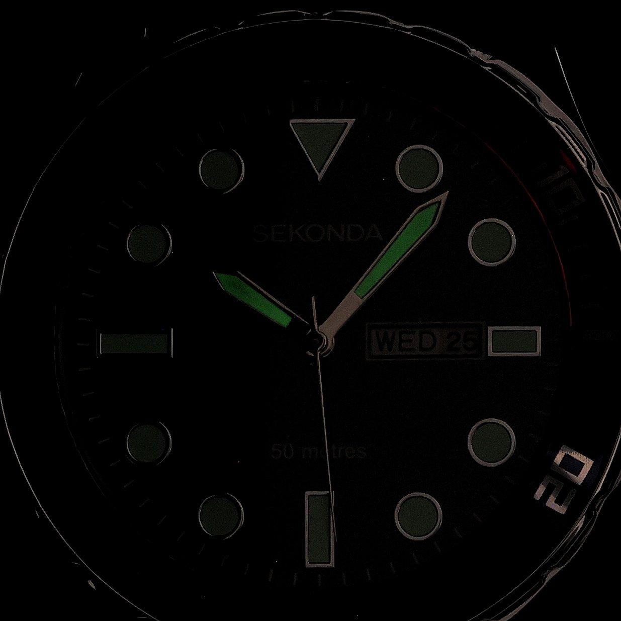 Sekonda 39032 zegarek srebrny klasyczny Classic pasek - miniatura 5