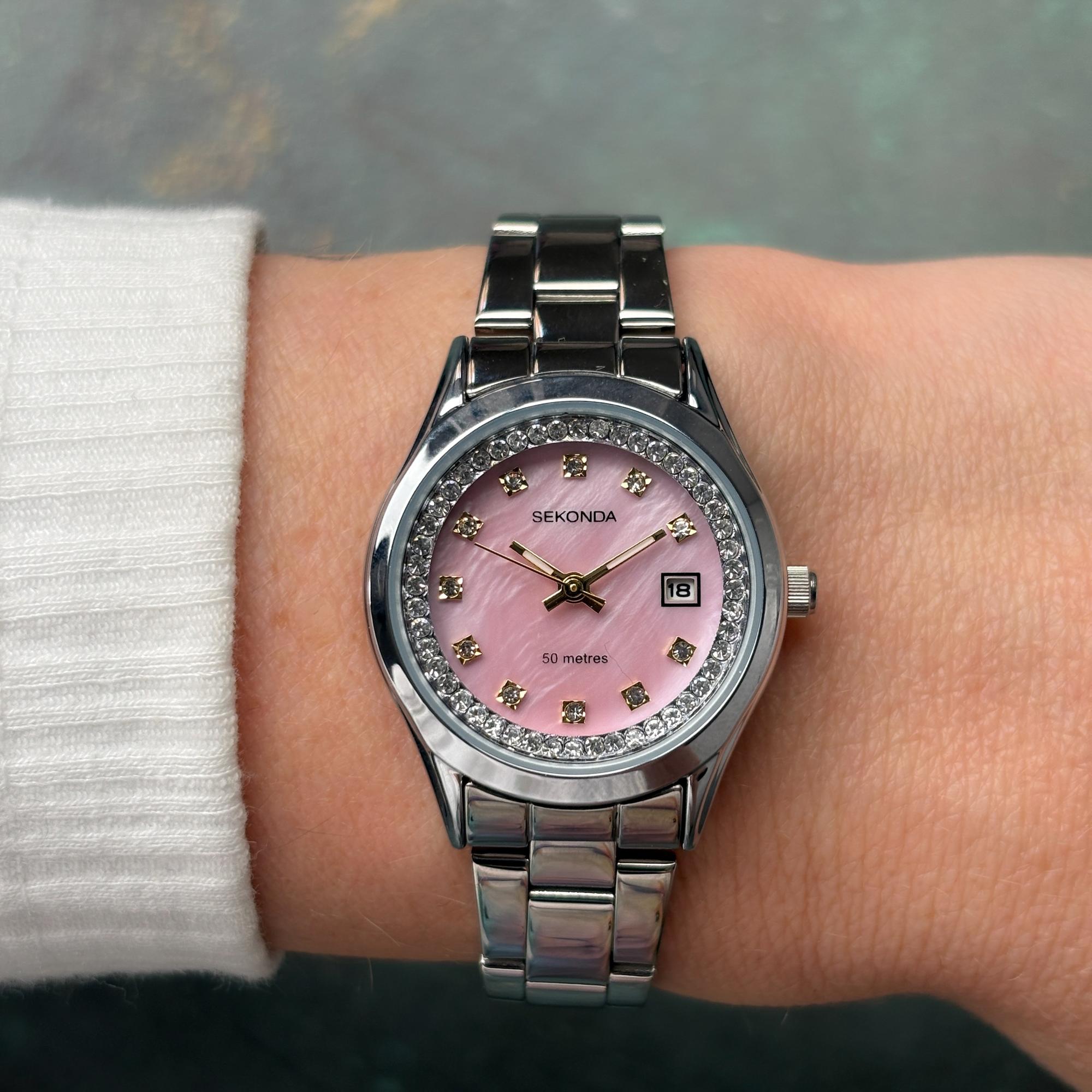 Sekonda 40475 Classic Classic zegarek srebrny