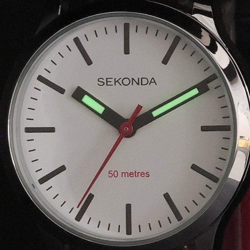 Sekonda 40484 Modern zegarek damski klasyczny mineralne