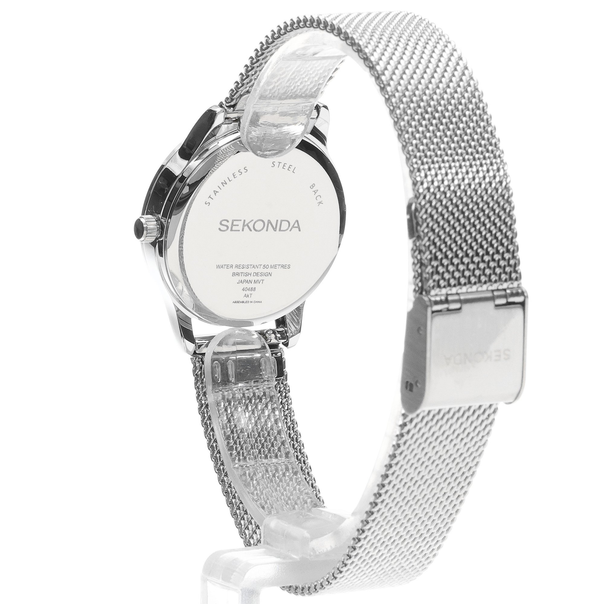 Sekonda 40488 Modern zegarek damski klasyczny mineralne
