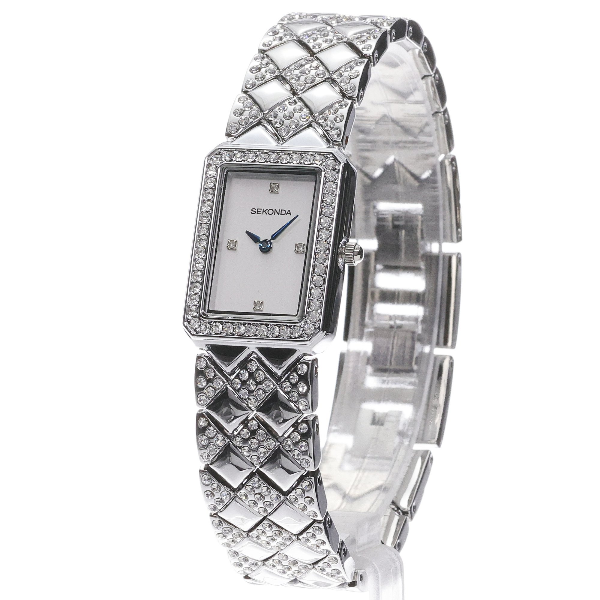 Sekonda 40510 Dress zegarek damski elegancki mineralne - miniatura 2