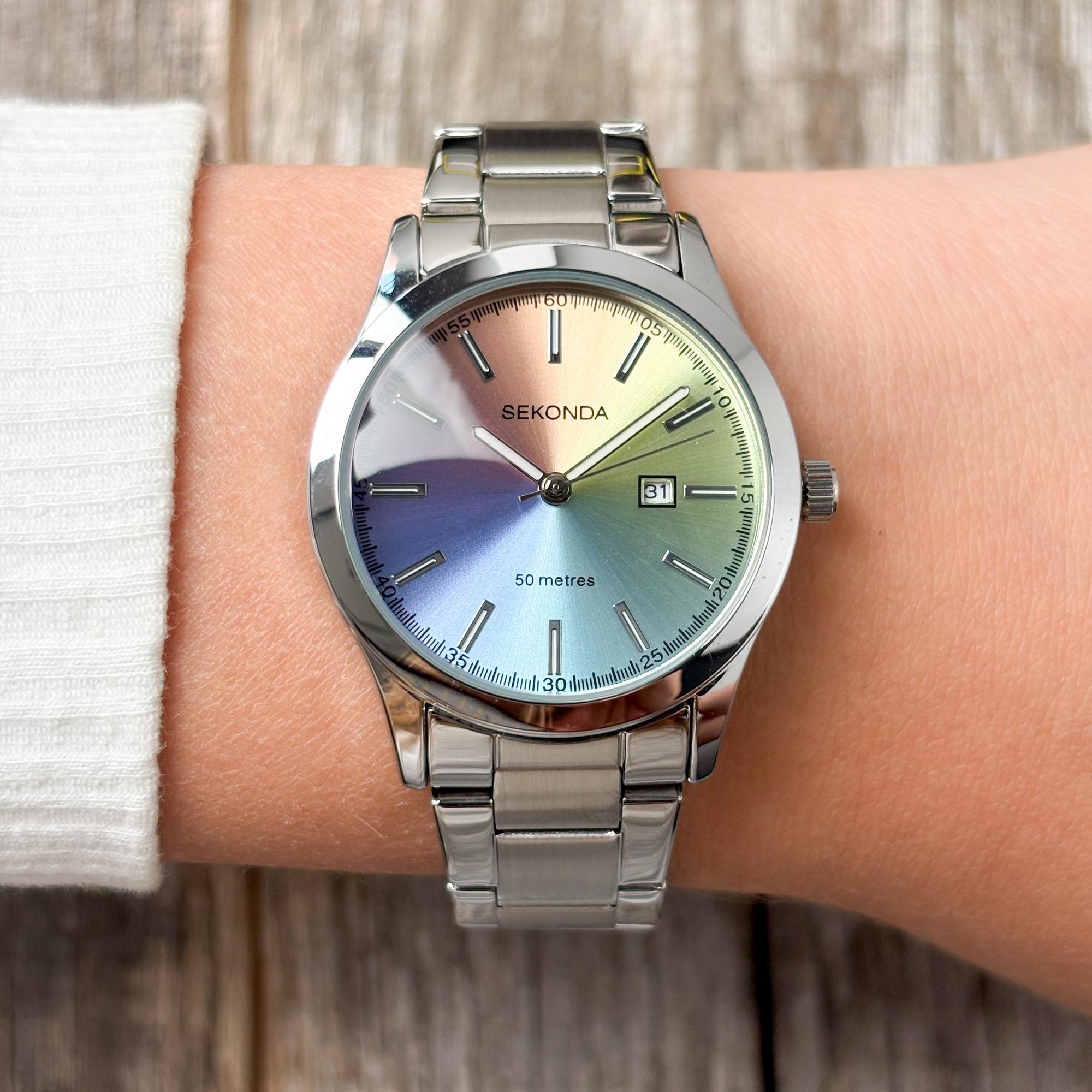 Sekonda 40534 zegarek damski Classic srebrny - miniatura 11