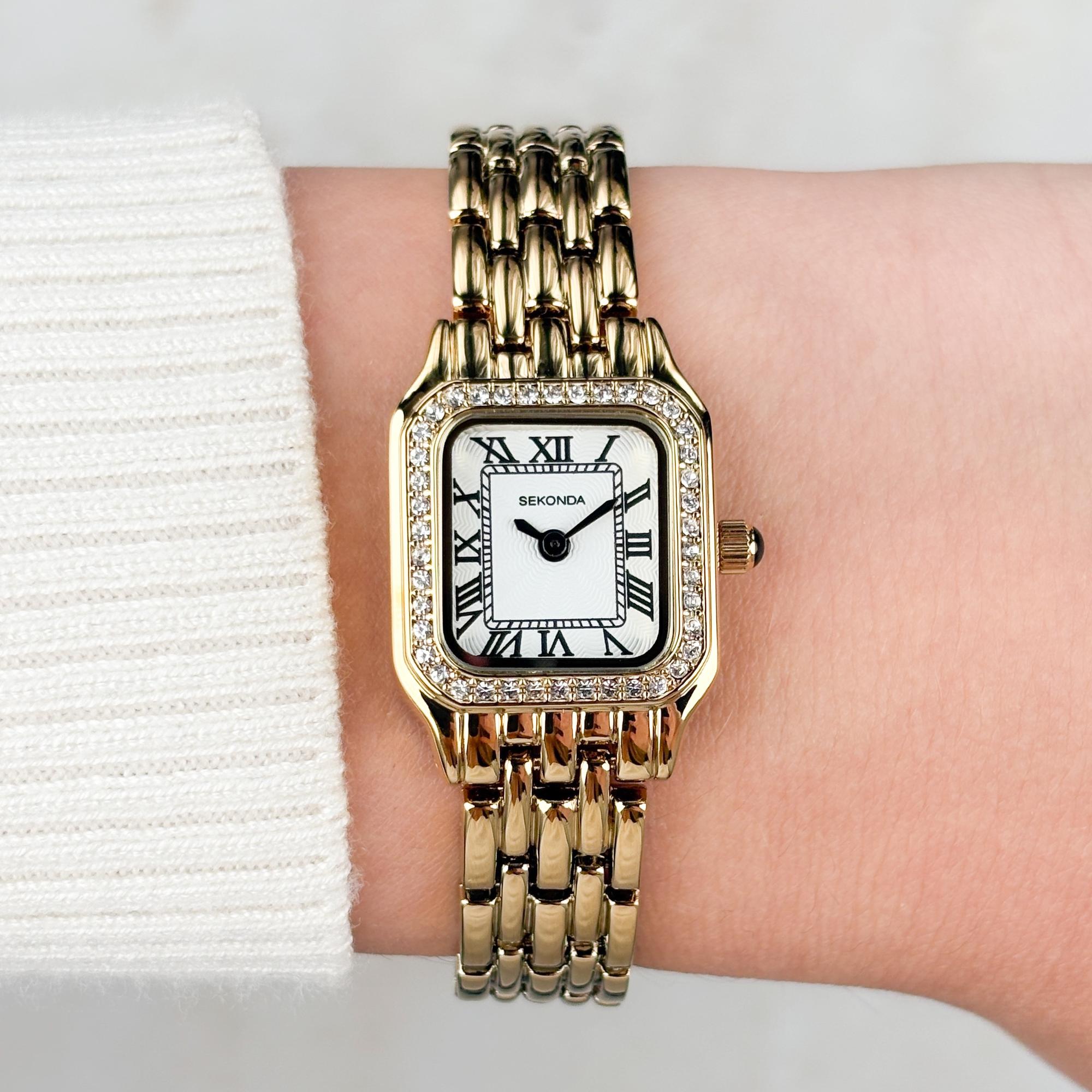 Sekonda 40642 zegarek damski klasyczny Classic bransoleta