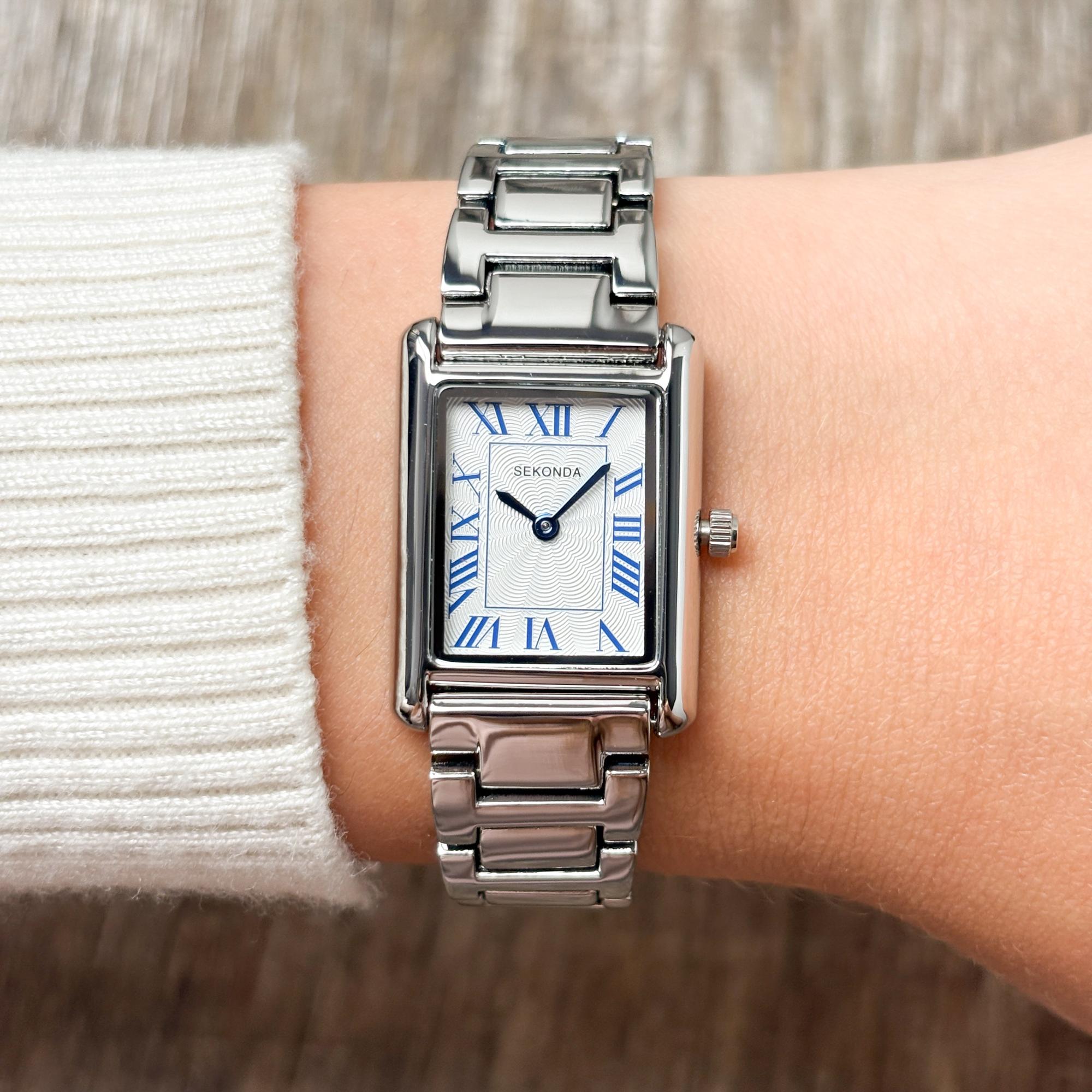 Sekonda 40692 Colette Sekonda klasyczny zegarek złoty - miniatura 9