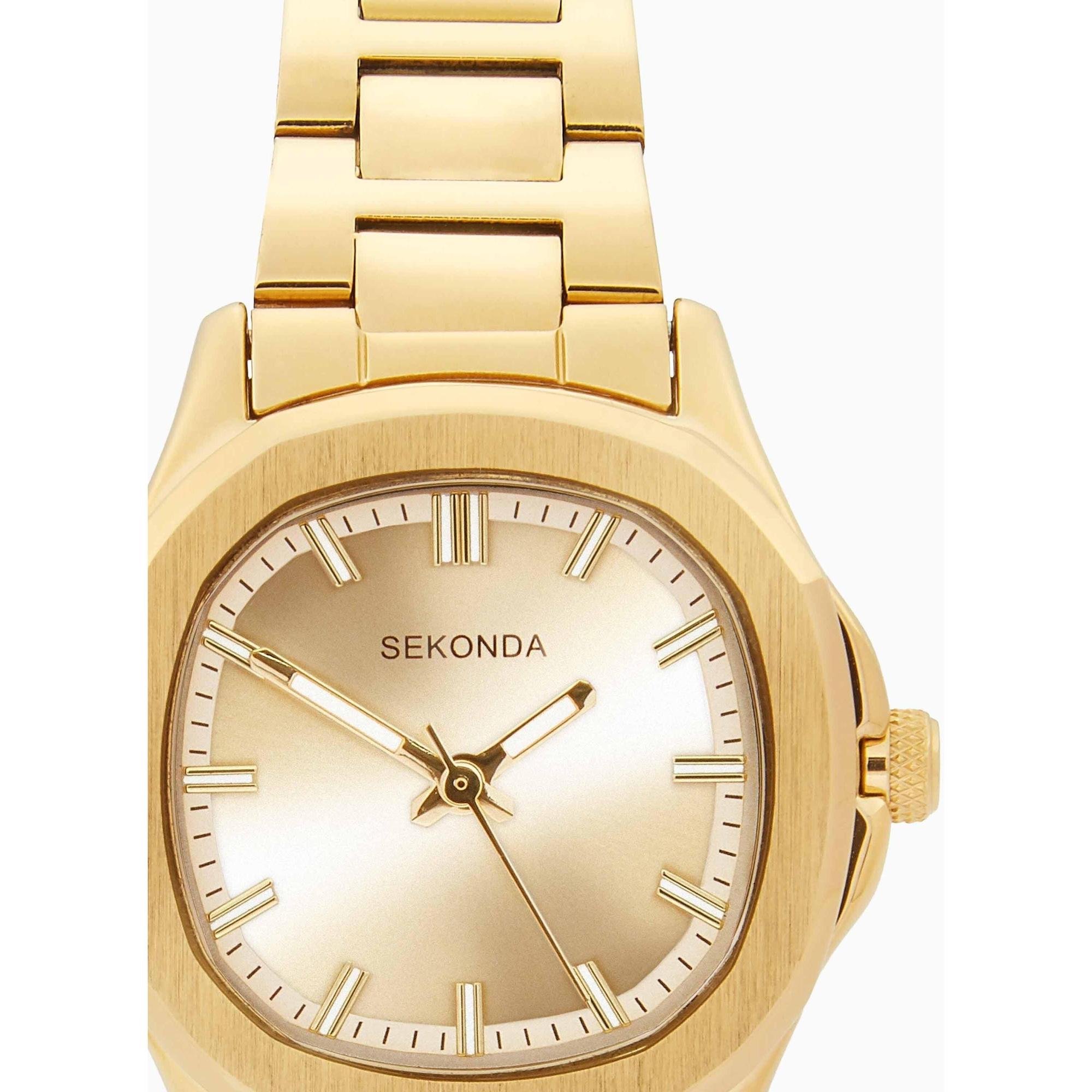 Sekonda 40726 damski zegarek Dress bransoleta