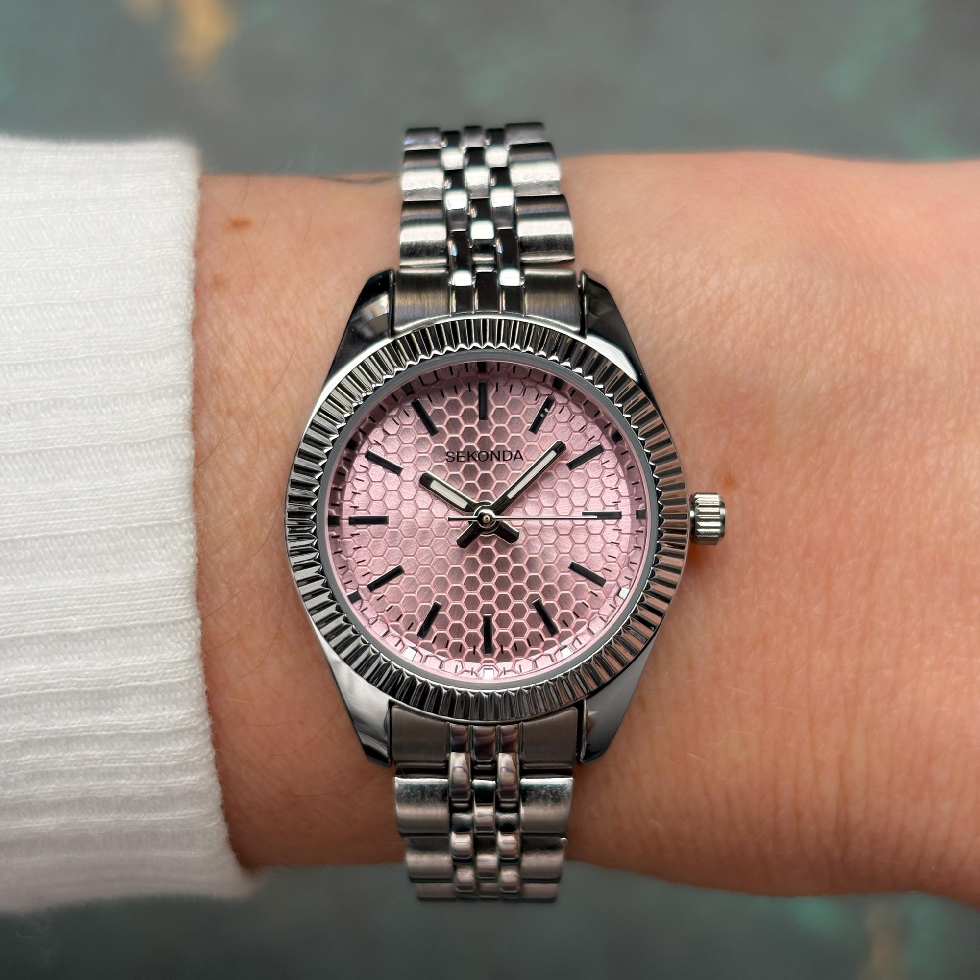 Sekonda 40728 Classic Francis Classic klasyczny zegarek srebrny - miniatura 8