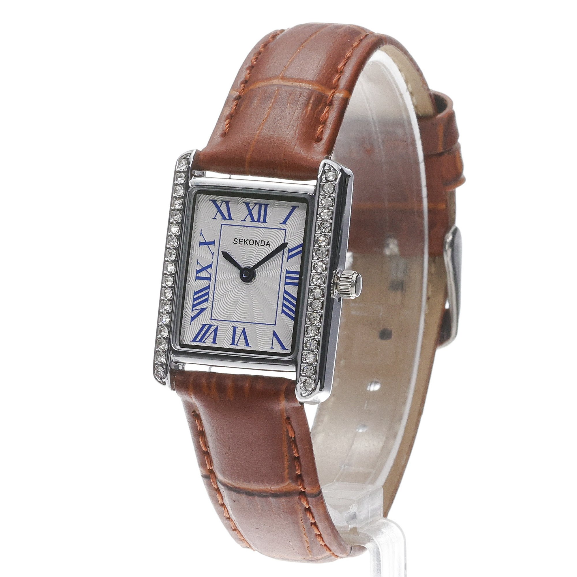 Sekonda 40736 Colette Classic klasyczny zegarek srebrny - miniatura 2