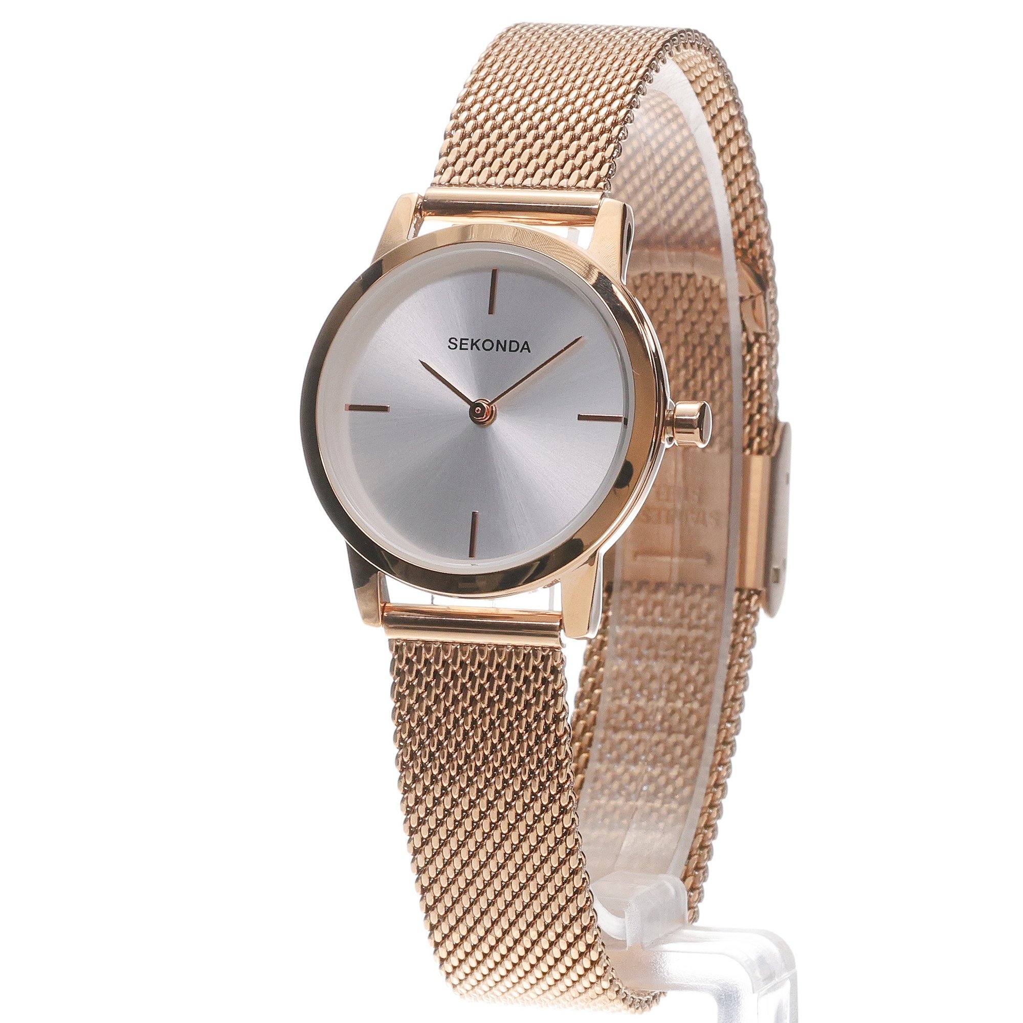 Sekonda 49007 Dress Gift Set Dress klasyczny zegarek różowe złoto