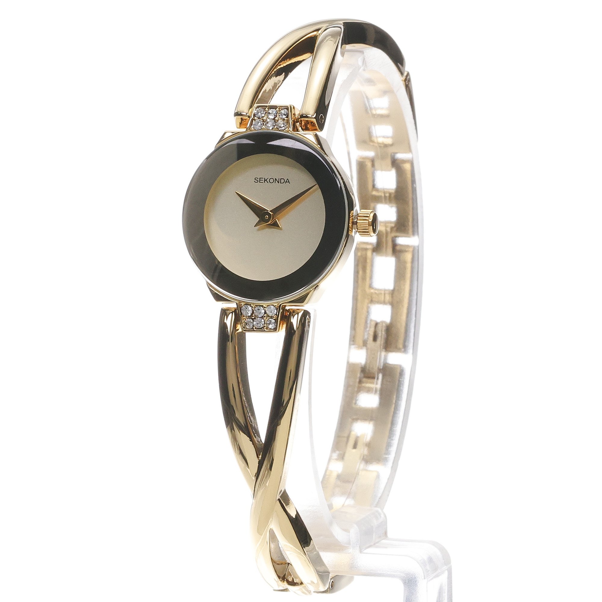 Sekonda 49033 Dress Dress Gift Set zegarek damski elegancki mineralne - miniatura 2