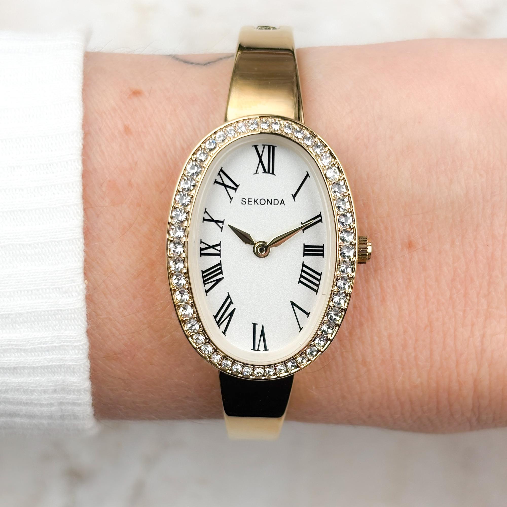 Sekonda 49078 damski zegarek Classic bransoleta - miniatura 5