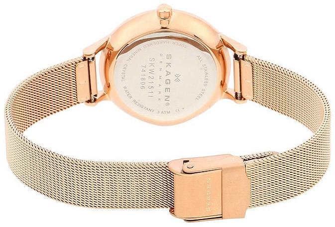 Skagen SKW2151 ANITA Anita fashion-modowy zegarek różowe złoto - miniatura 7
