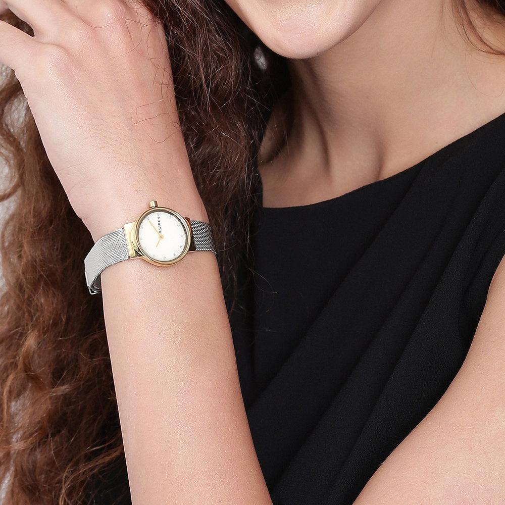 Skagen SKW2666 zegarek damski Freja złoty - miniatura 6