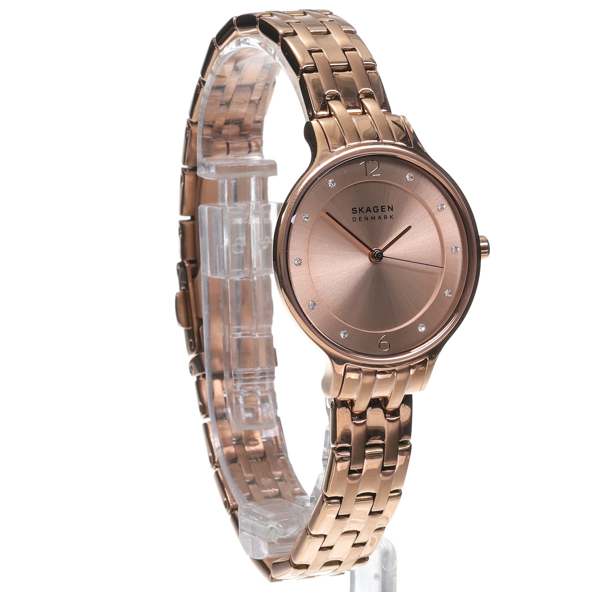 Skagen SKW3128 zegarek różowe złoto klasyczny Anita bransoleta - miniatura 3