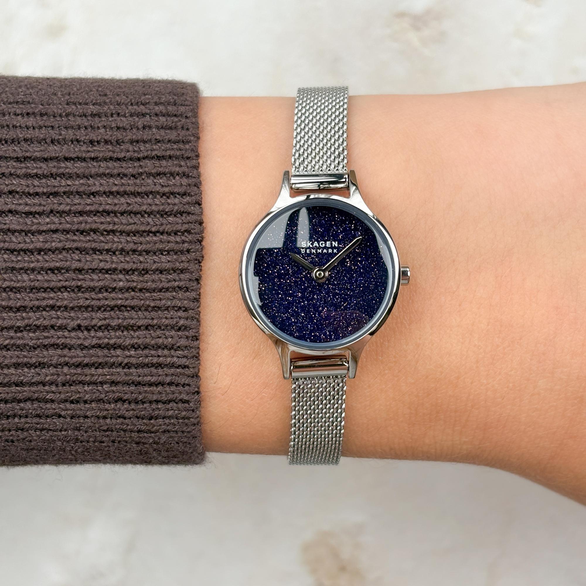 Skagen SKW3172 zegarek srebrny elegancki Anita bransoleta - miniatura 5