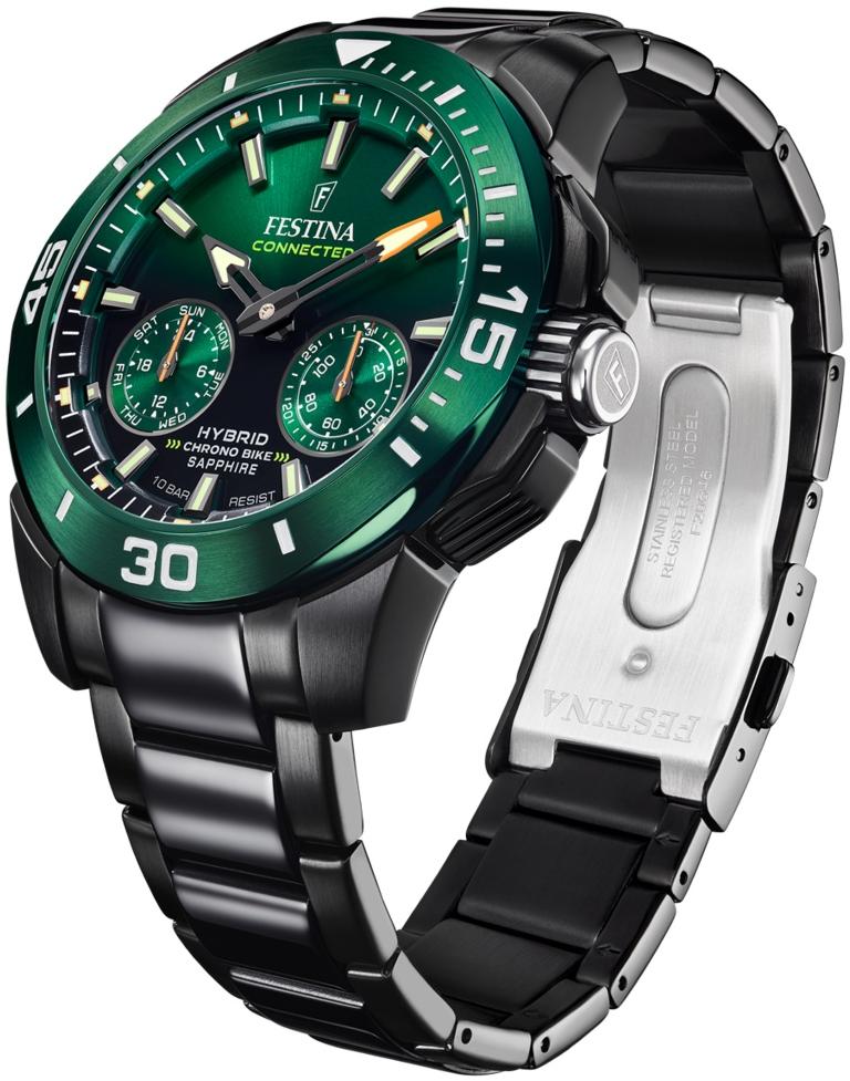 smartwatch Festina F20646-1 męski z chronograf Connected - miniatura 3