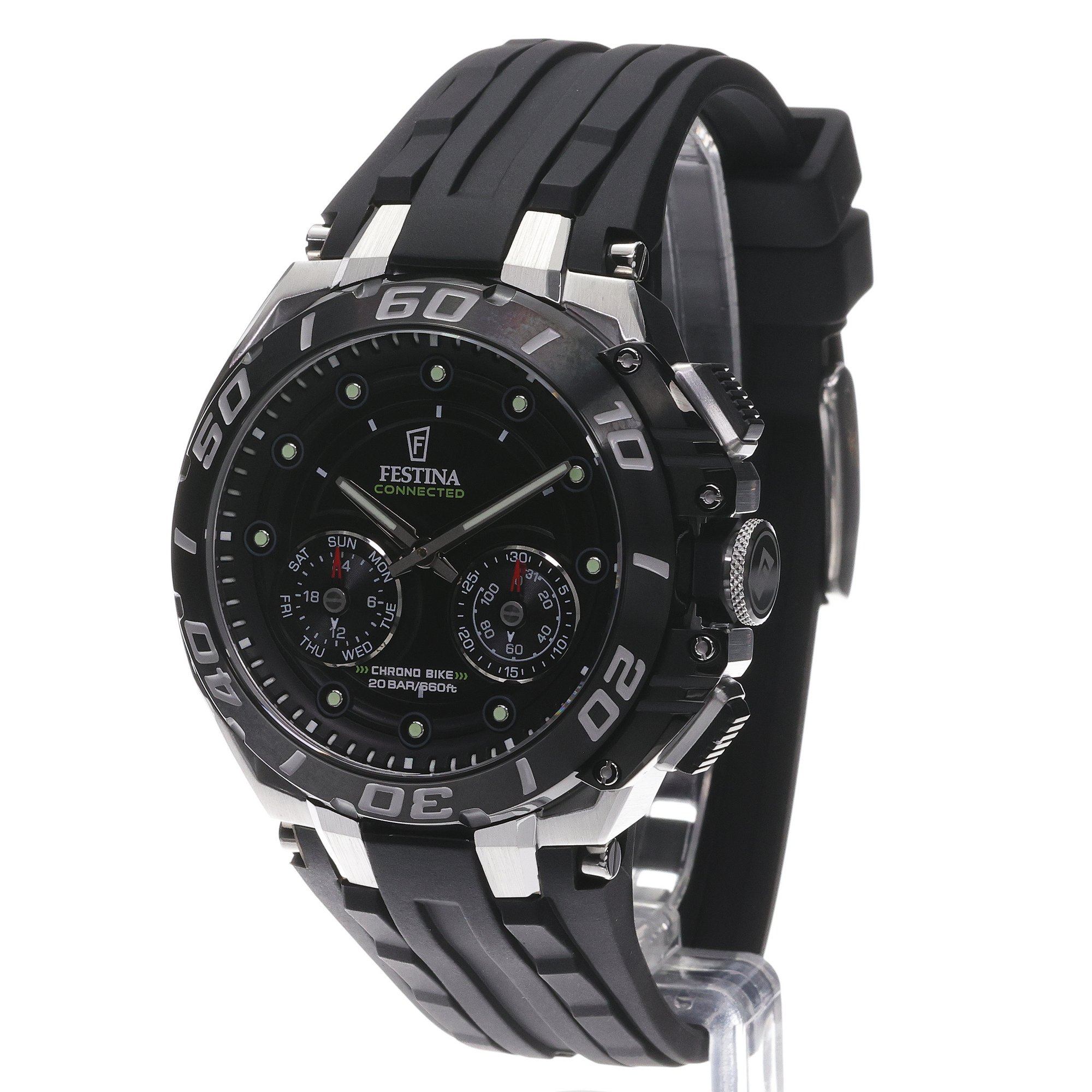 smartwatch Festina F20763-3 srebrny Chrono Bike