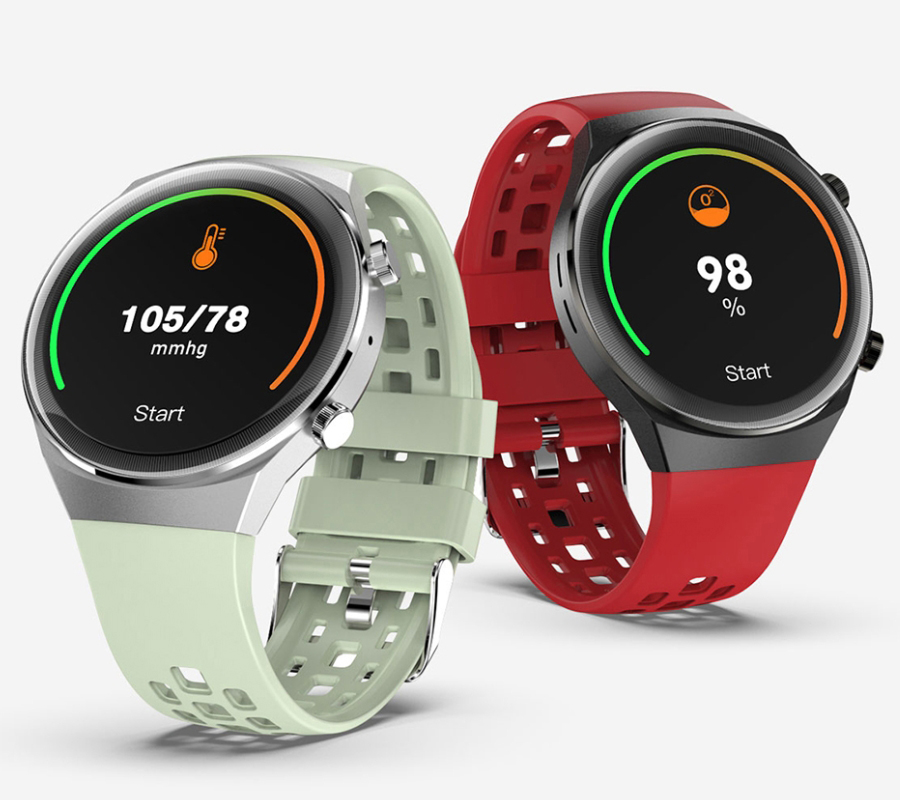 SMARUB064 zegarek męski Smartwatch czarny - miniatura 9