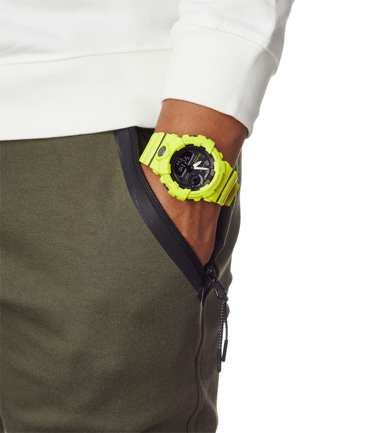 zegarek G-Shock GBA-800-9AER G-SQUAD BLUETOOTH SYNC STEP TRACKER męski z krokomierz G-SHOCK Original