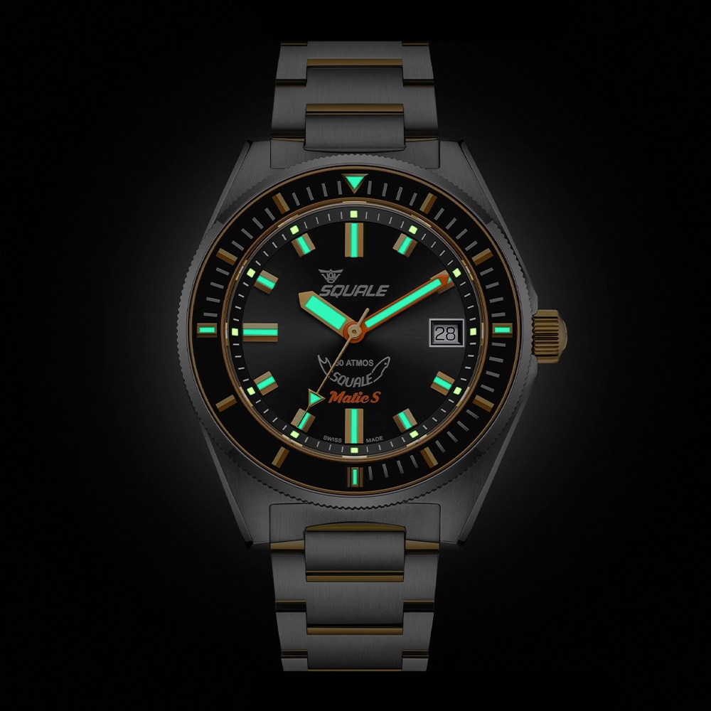 Squale MATICGBKBKSSBI zegarek