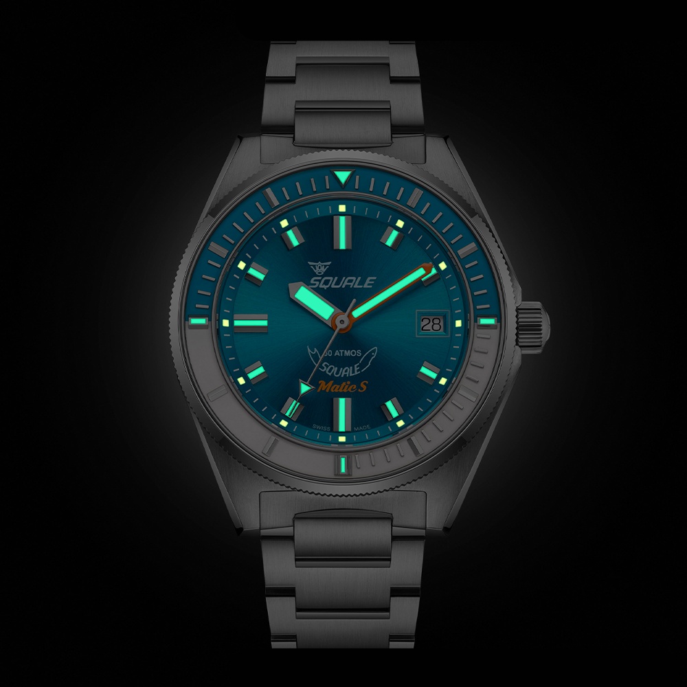 Squale MATICLBWLBSSBX męski zegarek