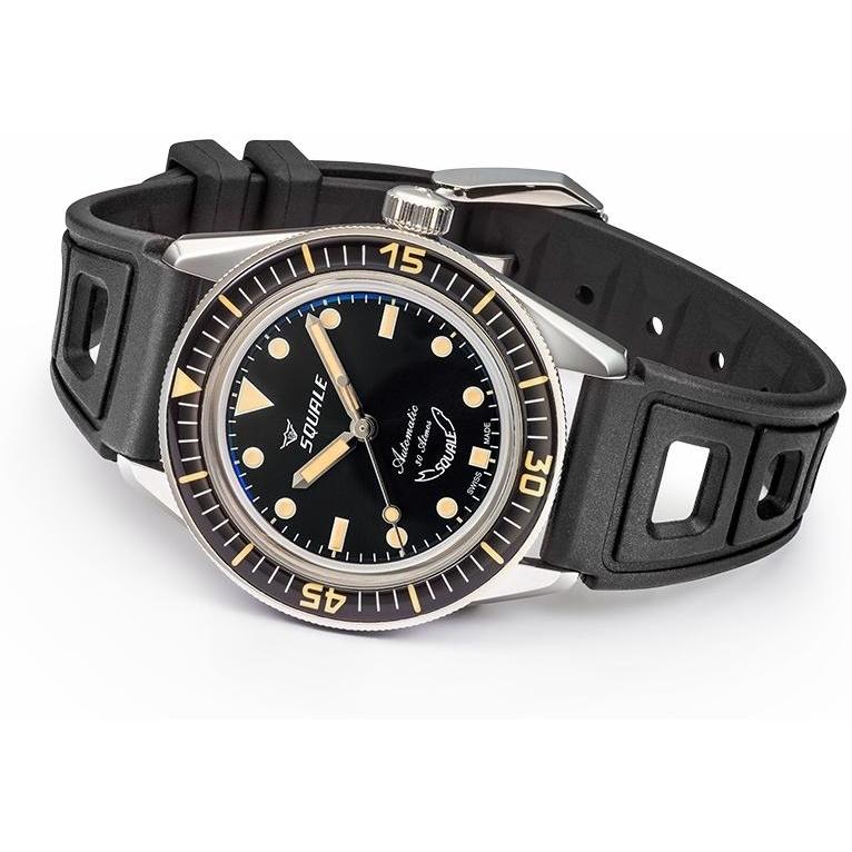 Squale SUB-37BKBKRBK męski zegarek - miniatura 5