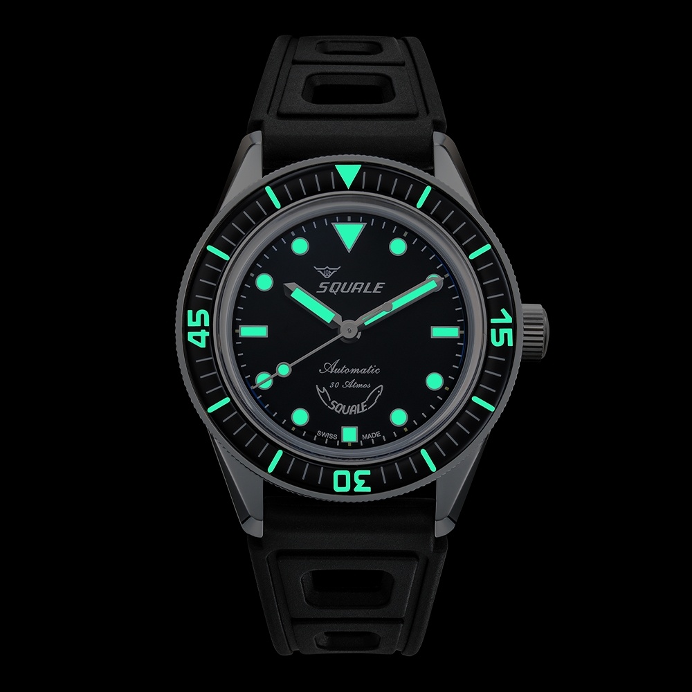 Squale SUB-37BKBKRBK zegarek męski - miniatura 2