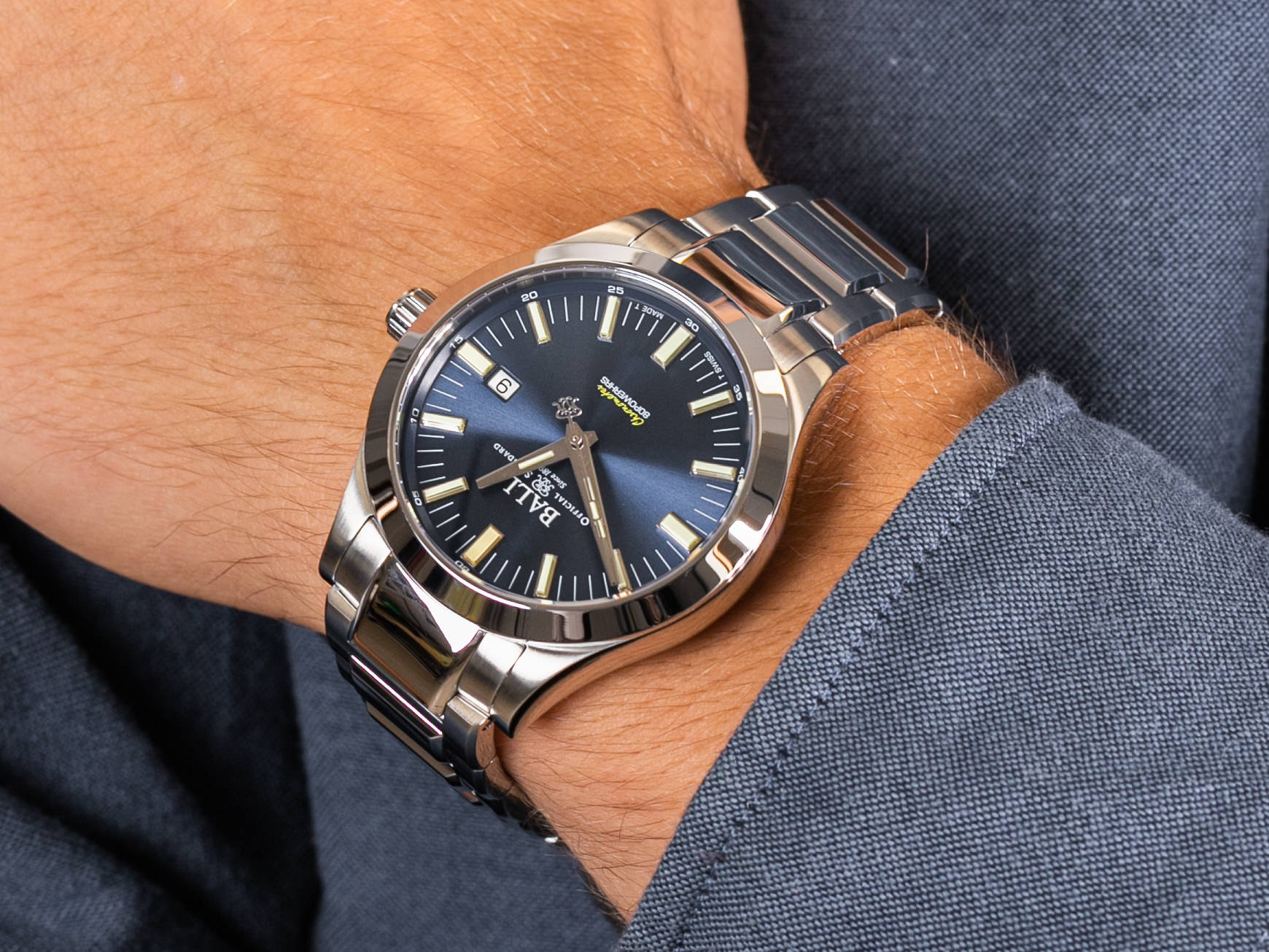 Ball NM2128C-S1C-BE Engineer M Marvelight Automatic Chronometer zegarek klasyczny Engineer M