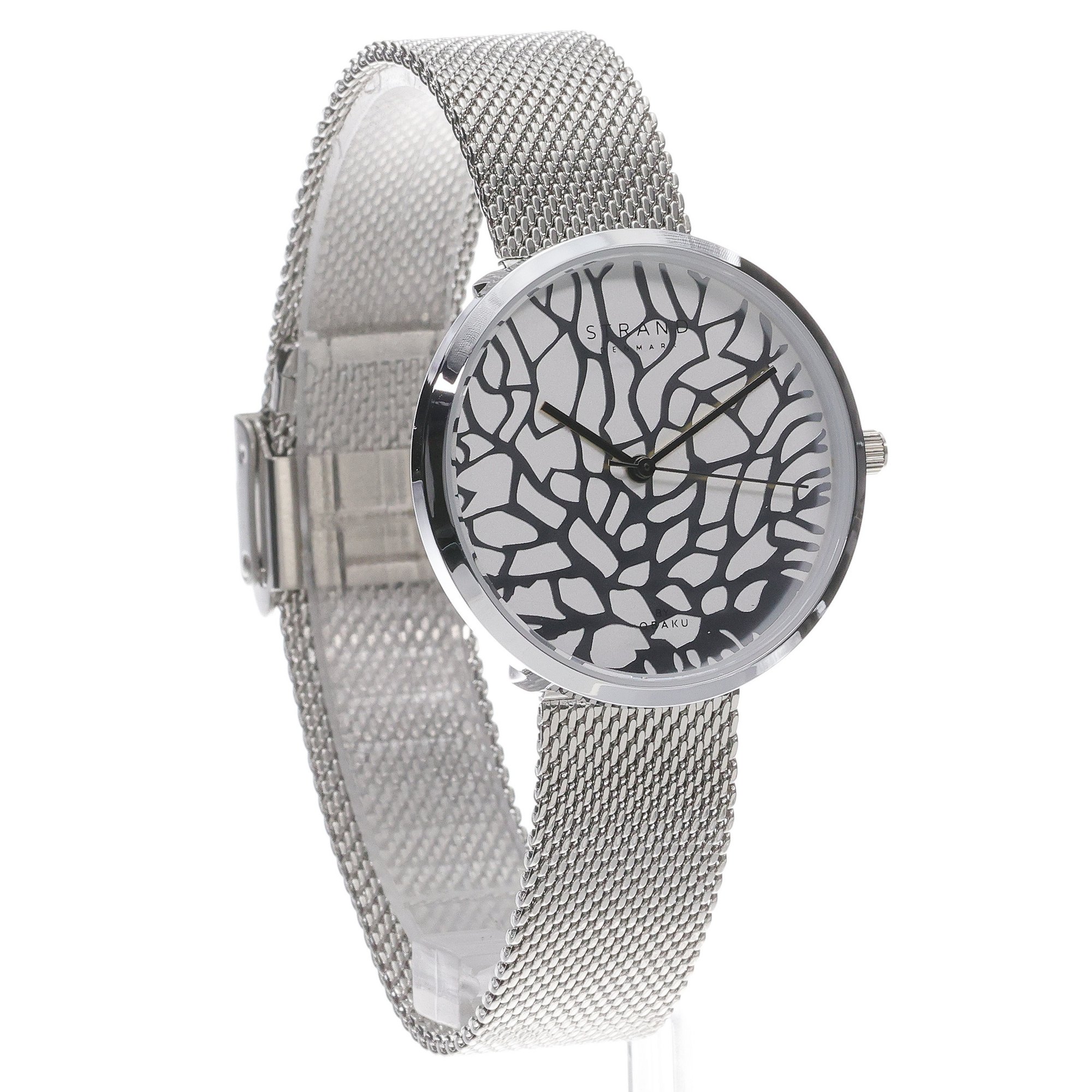 Strand S700LXCIMC-DTG Tangle Steel Damski klasyczny zegarek srebrny - miniatura 3